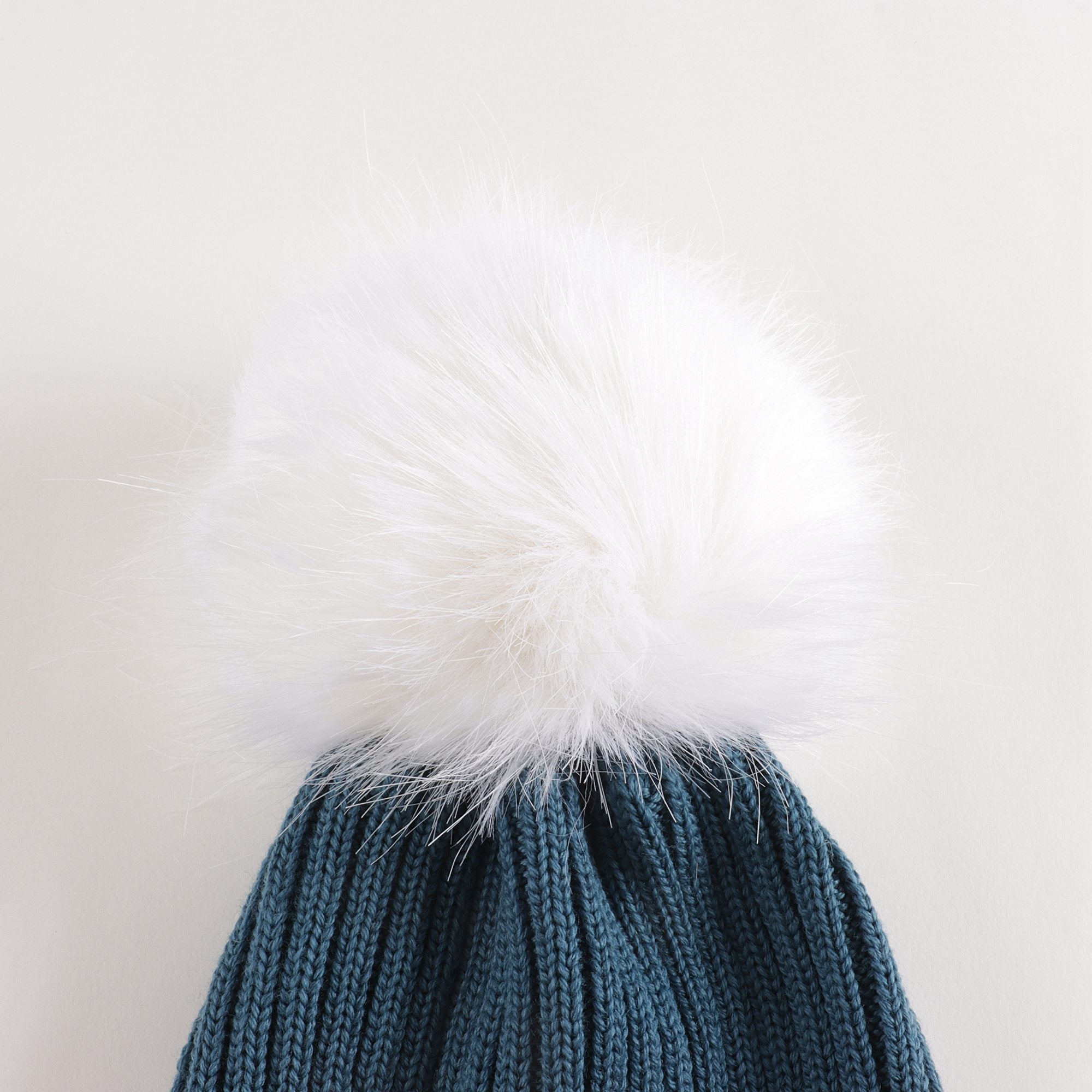 Boys & Girls Blue Wool Hat