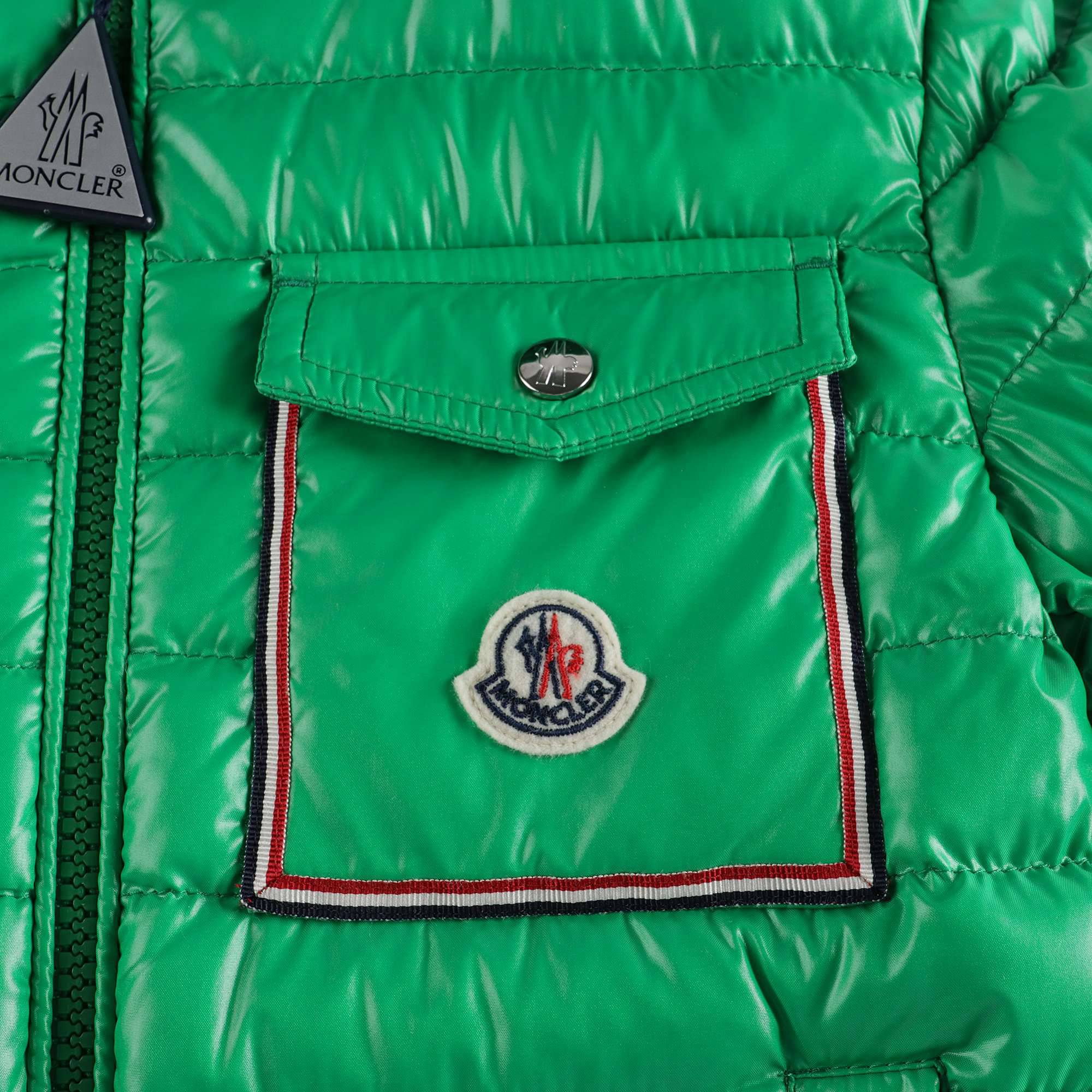 Boys & Girls Green 'PARVON' Padded Down Jacket