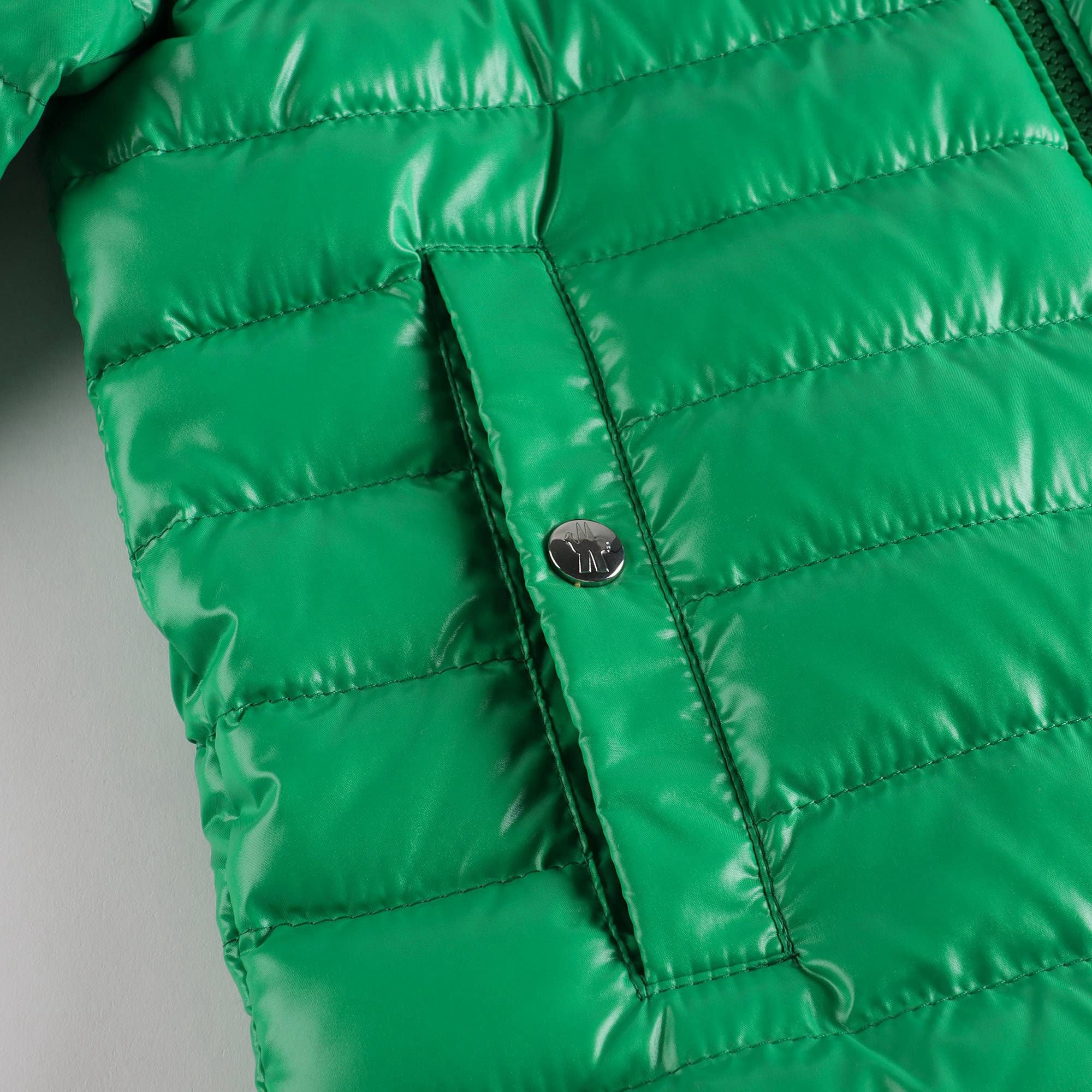 Boys & Girls Green 'PARVON' Padded Down Jacket