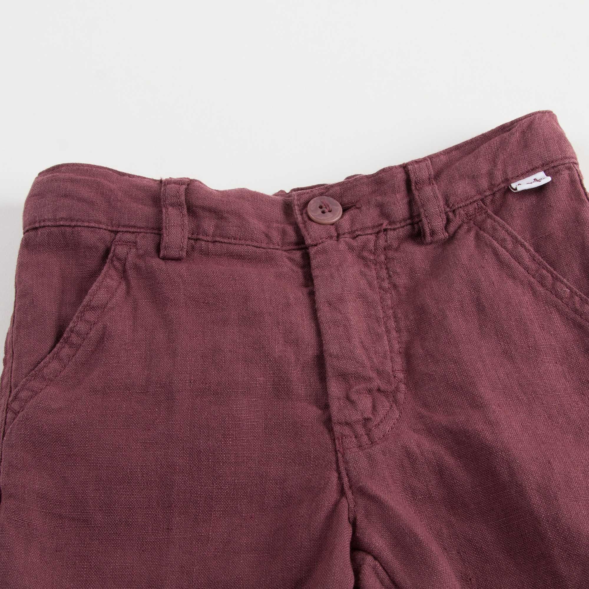 Boys Wine red Shorts