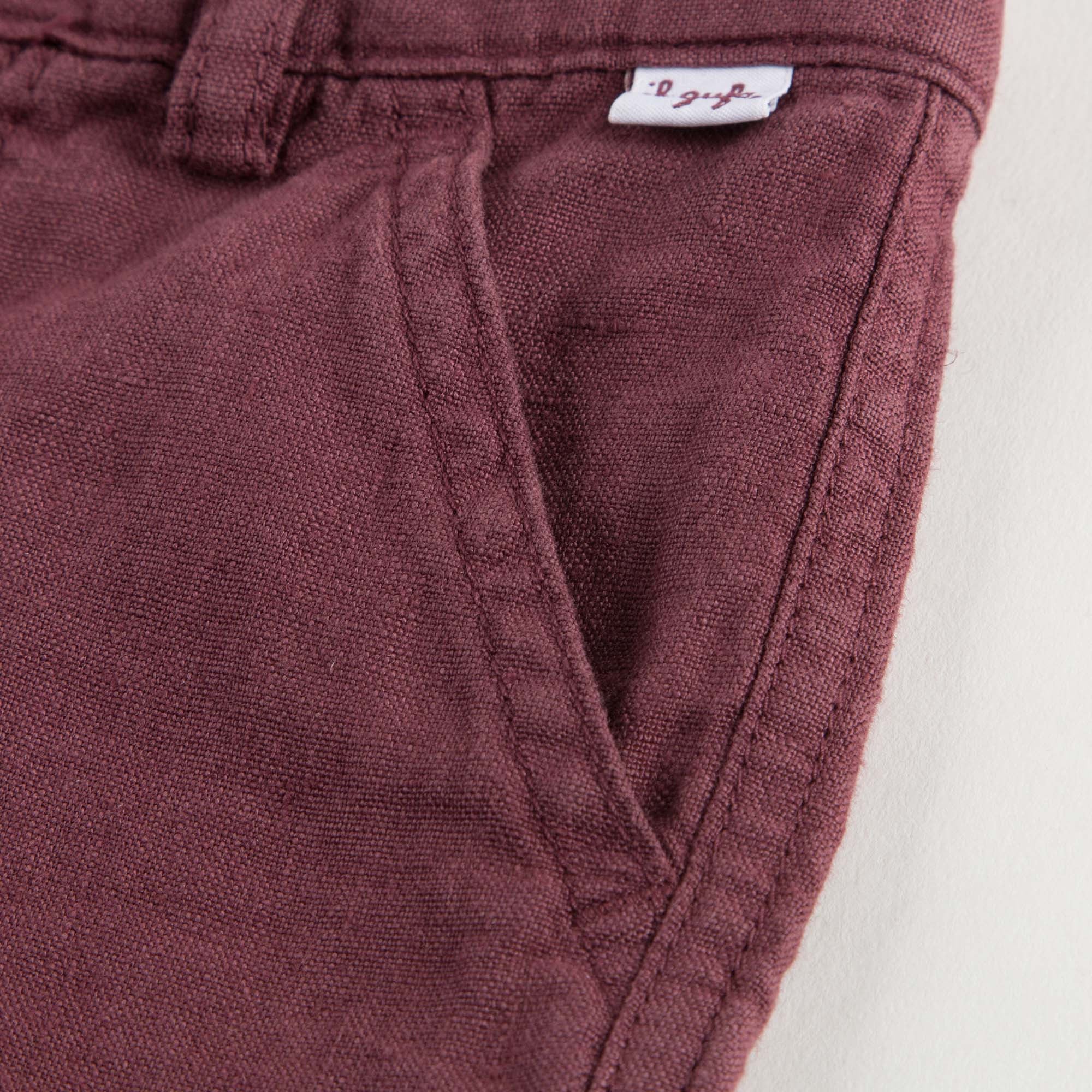 Boys Wine red Shorts