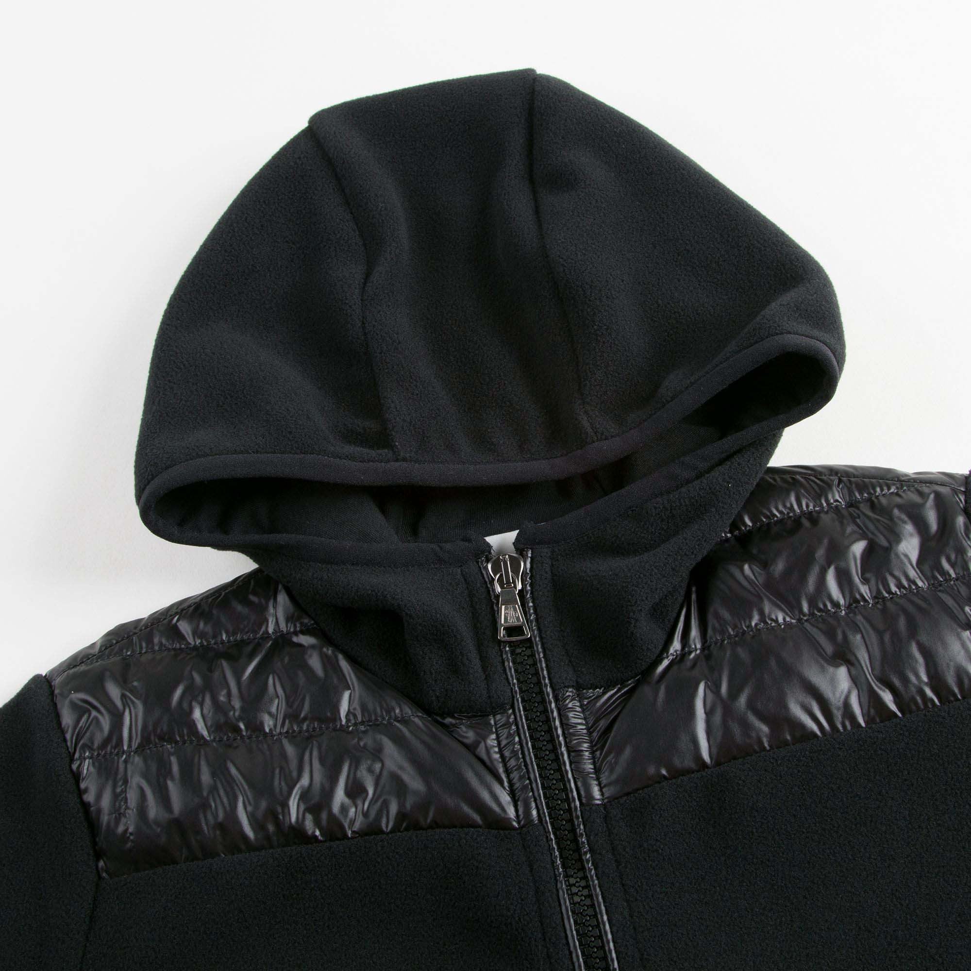 Boys & Girls Black Zip-up Jacket