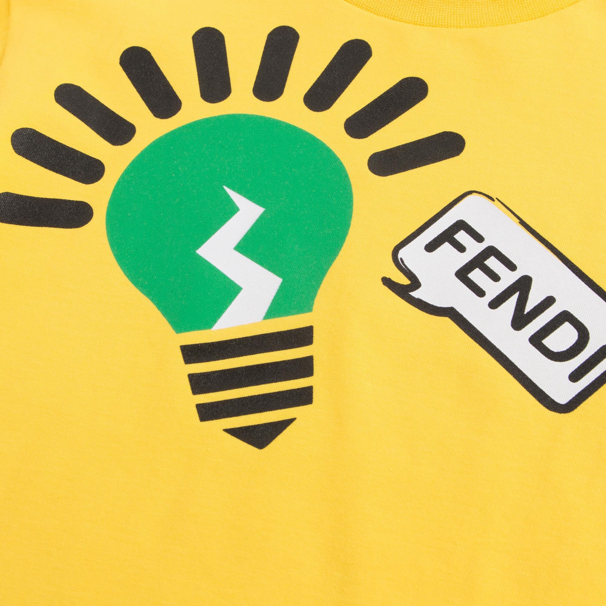 Boys Yellow Light Bulb T-Shirt