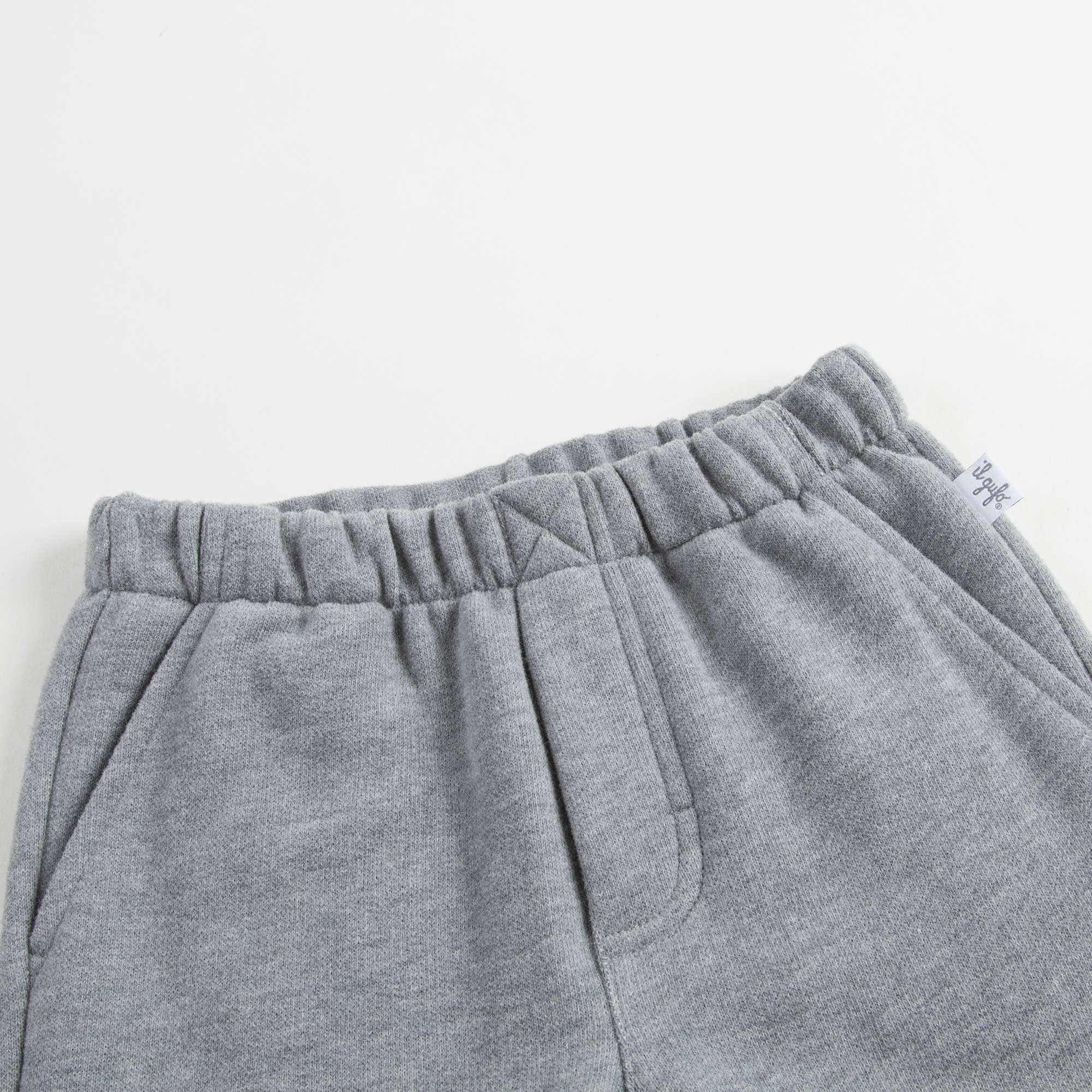 Boys Grey Cotton Trousers