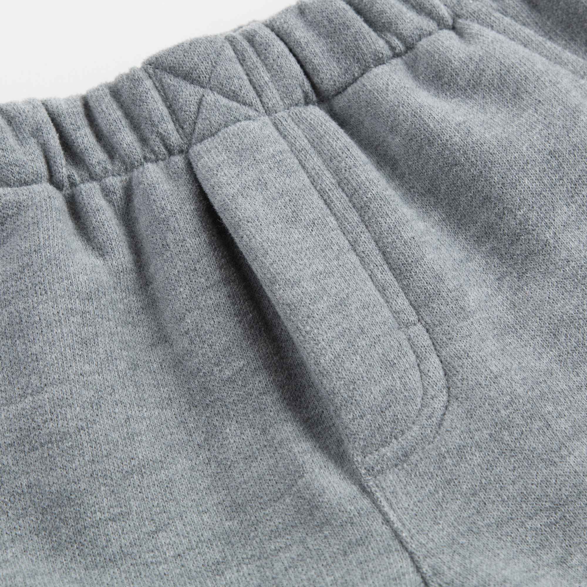 Boys Grey Cotton Trousers