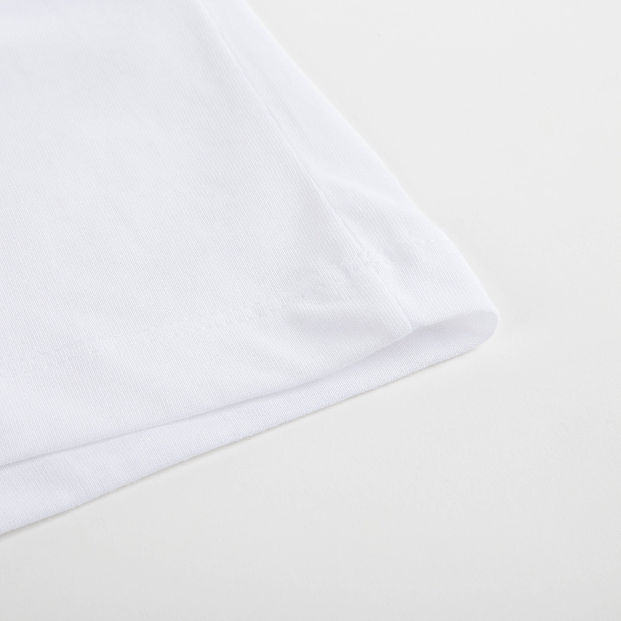 Boys White Cotton T-shirt