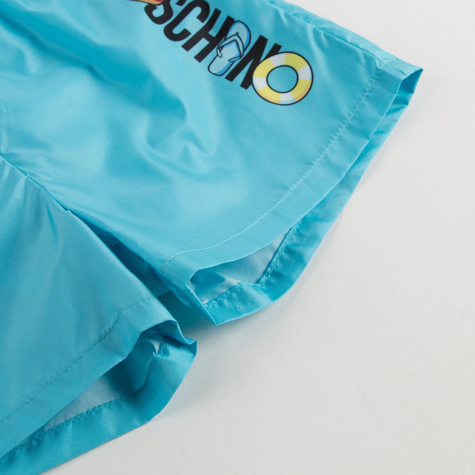 Baby Boys Blue Logo Swim Shorts