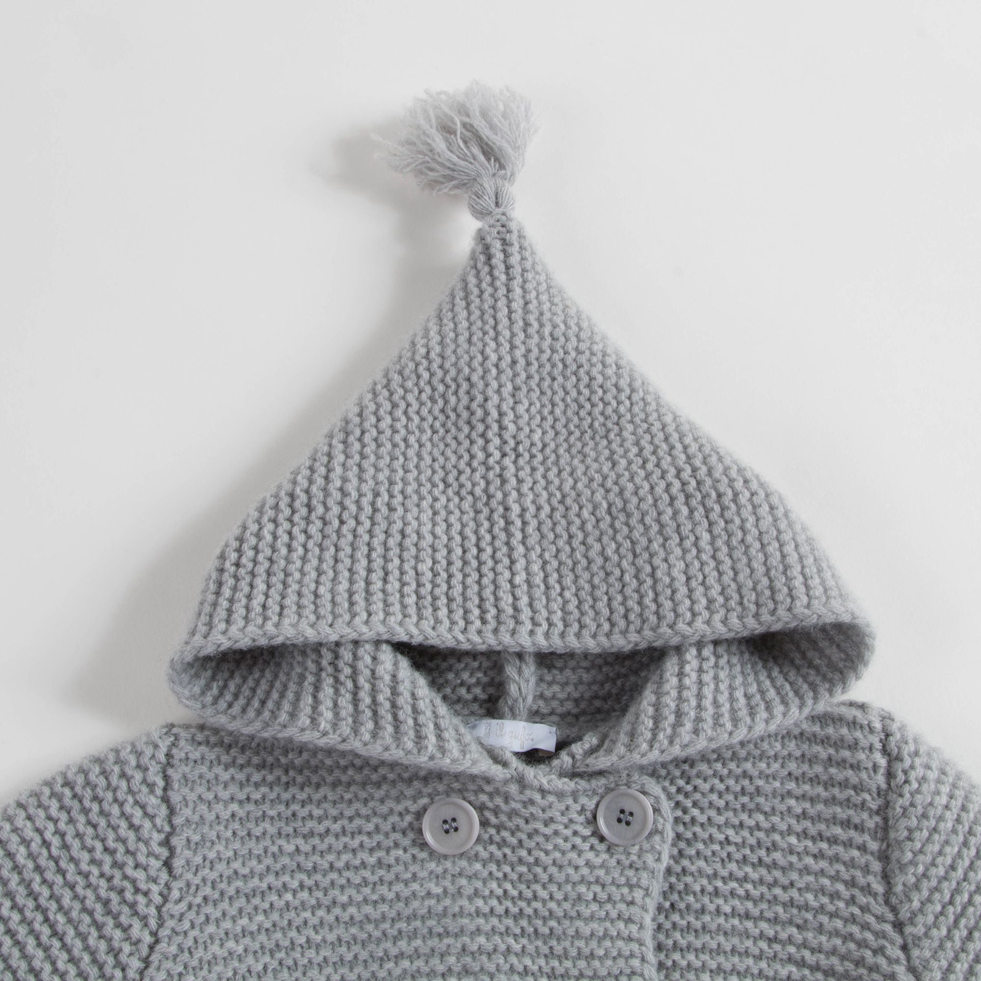 Boys Cloud Grey Cardigan