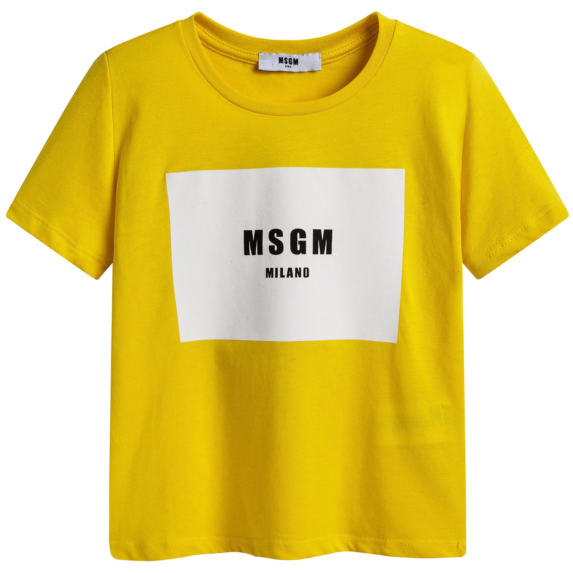 Boys & Girls Yellow Logo T-shirt