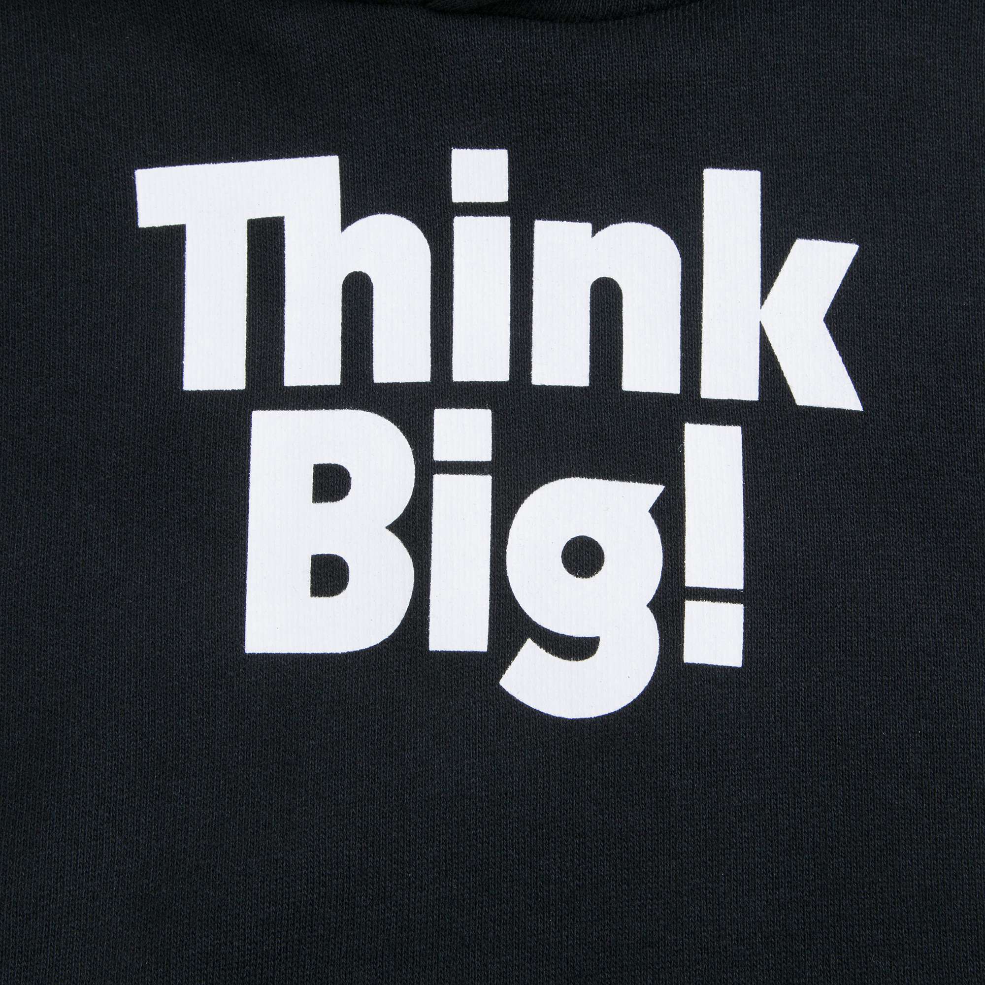 Boys & Girls Black "Think Big" Cotton Sweatshirt