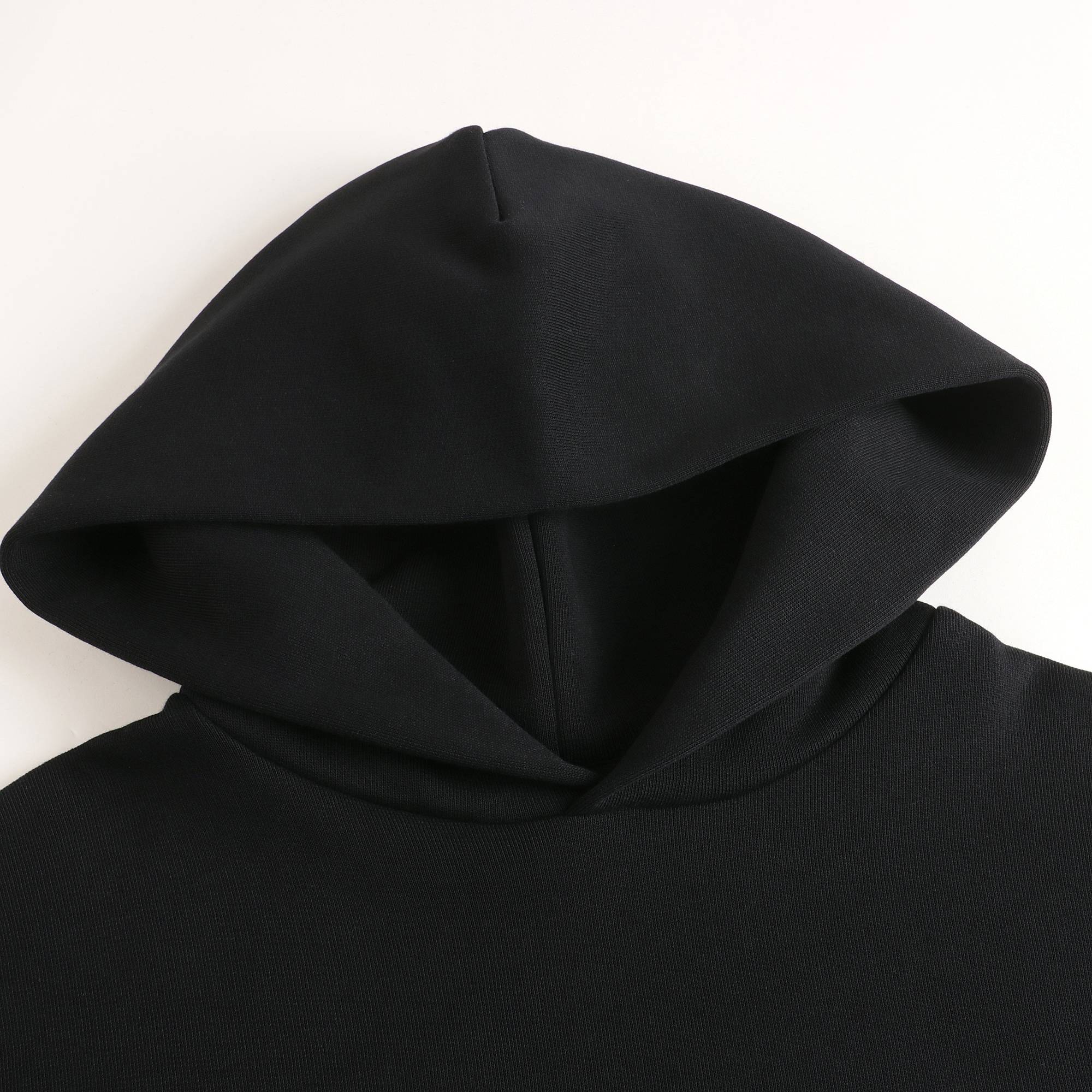 Boys & Girls Black Hooded Sweatshirt