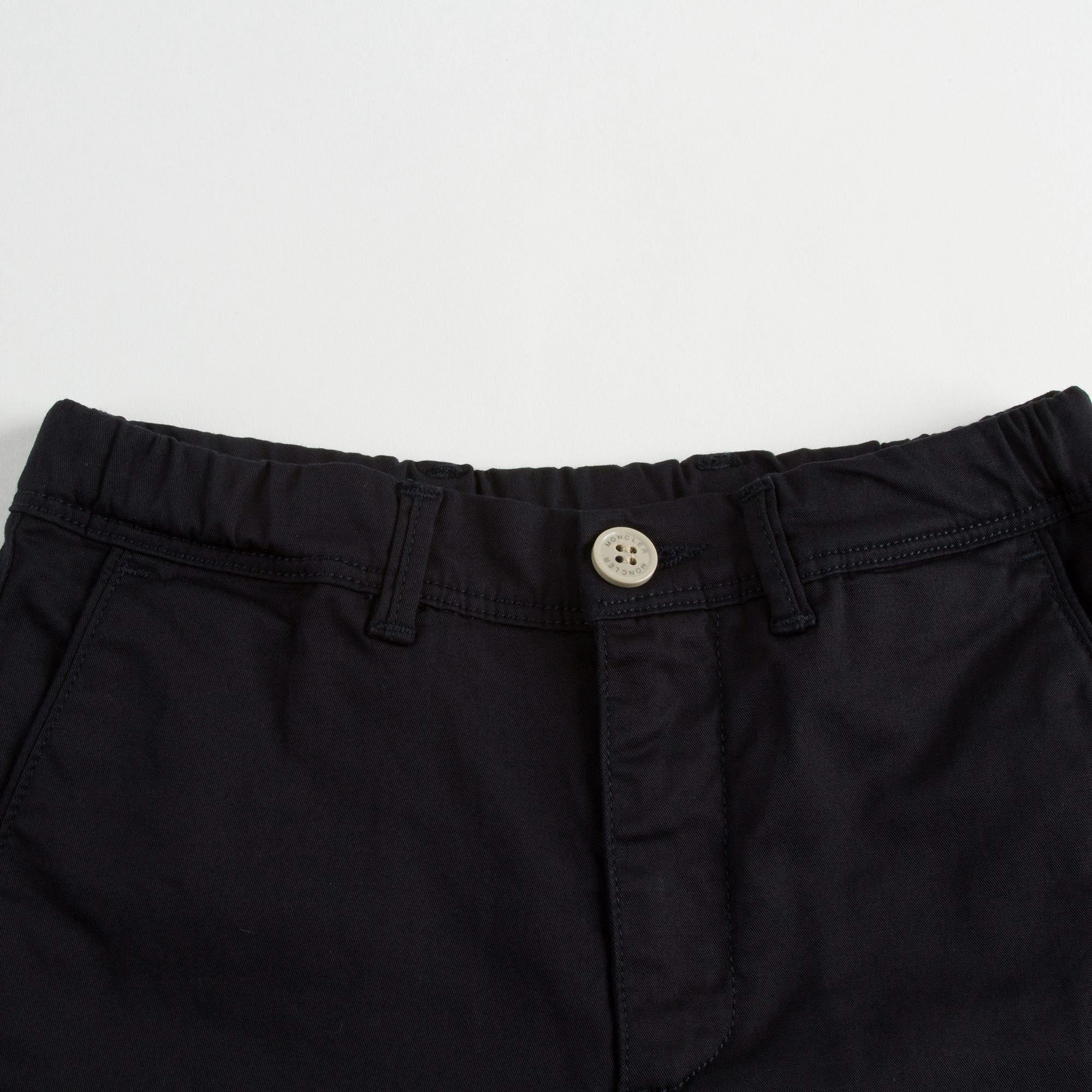 Boys Navy Blue Cotton Bermuda Short