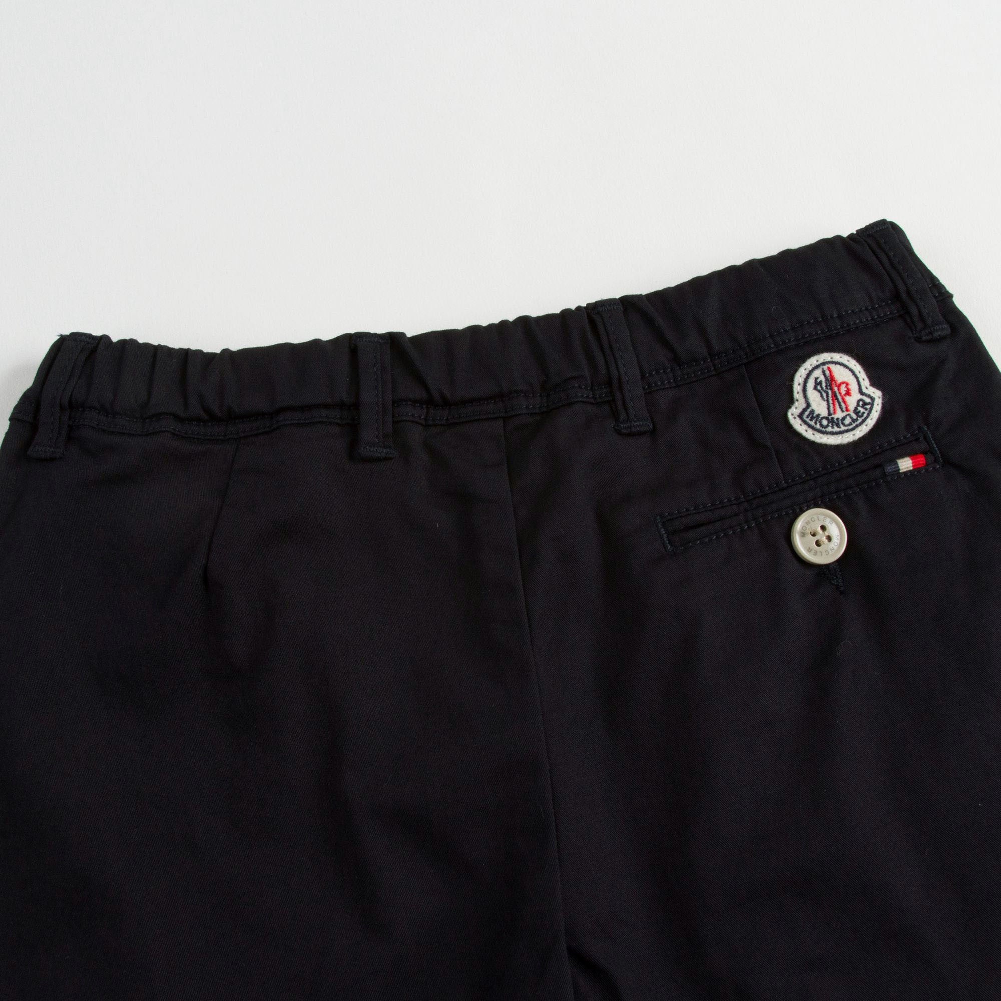 Boys Navy Blue Cotton Bermuda Short