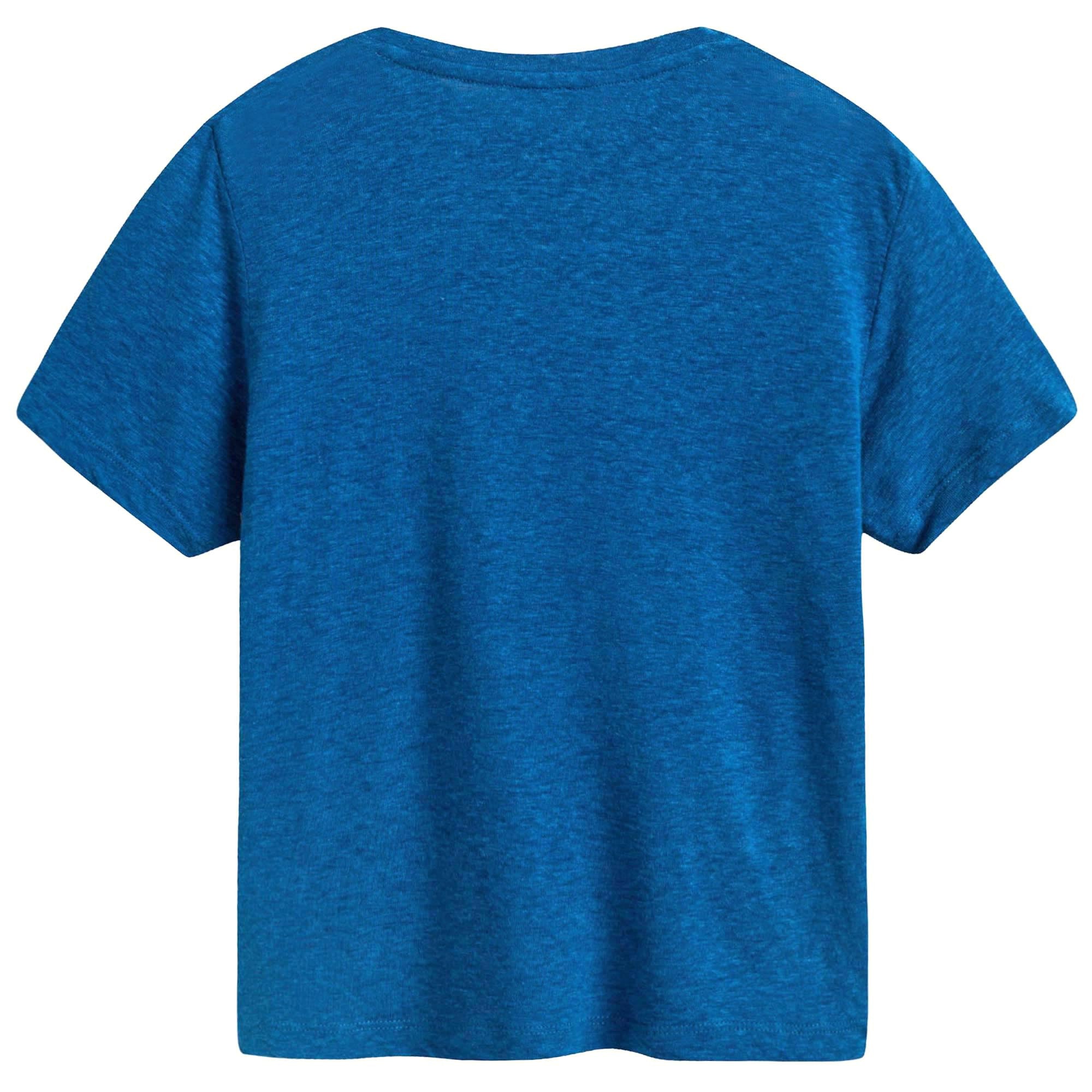 Boys Blue Cotton T-shirt