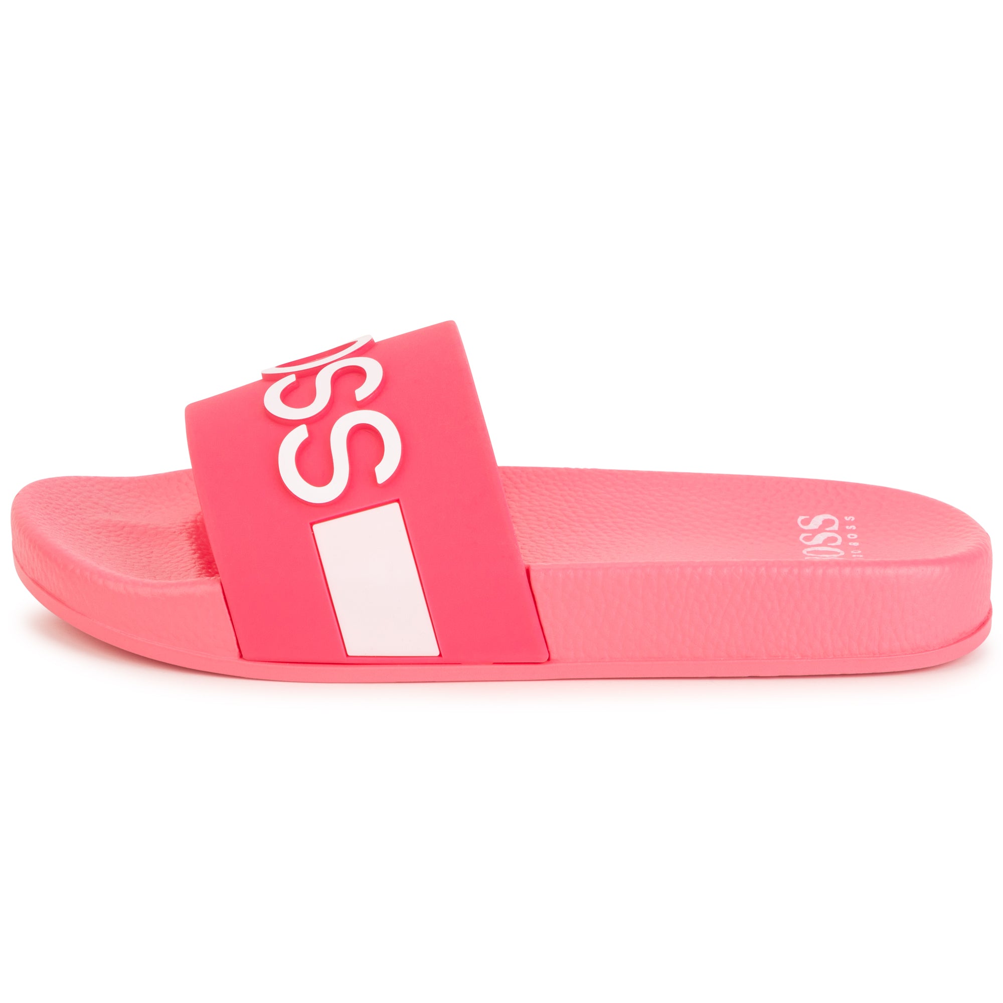 Boys & Girls Pink Logo Slippers