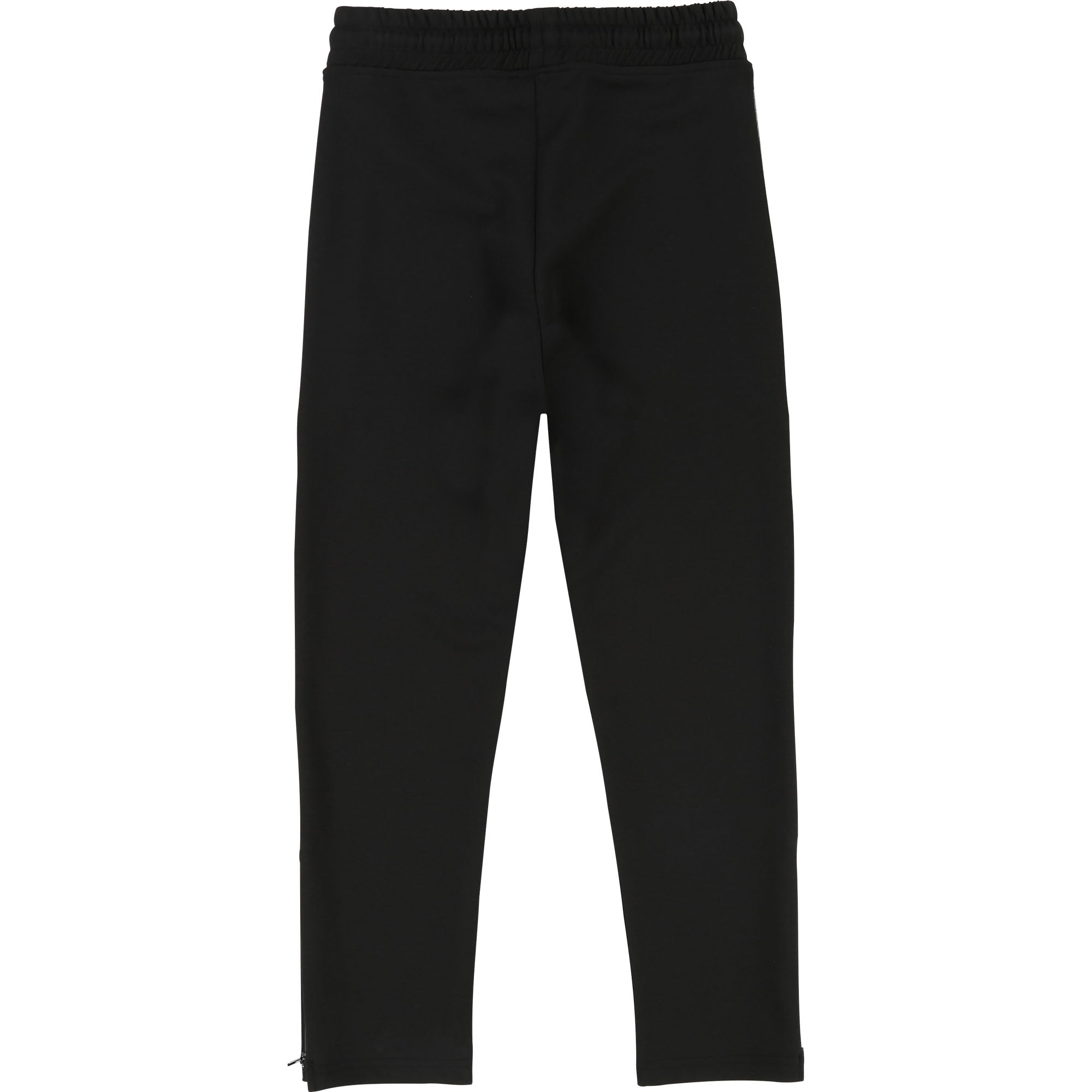 Boys Black Cotton Trousers