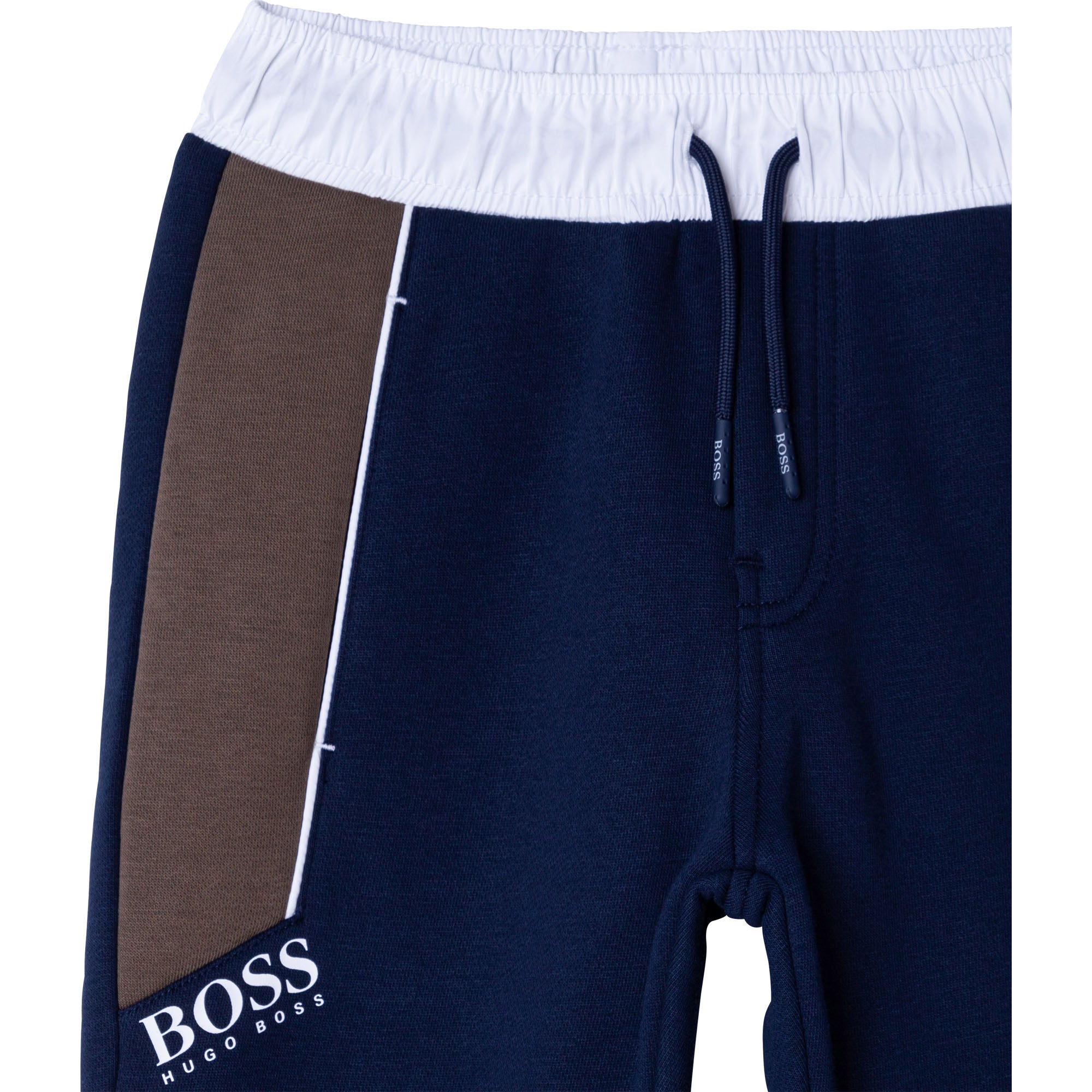 Boys Blue Logo Trousers