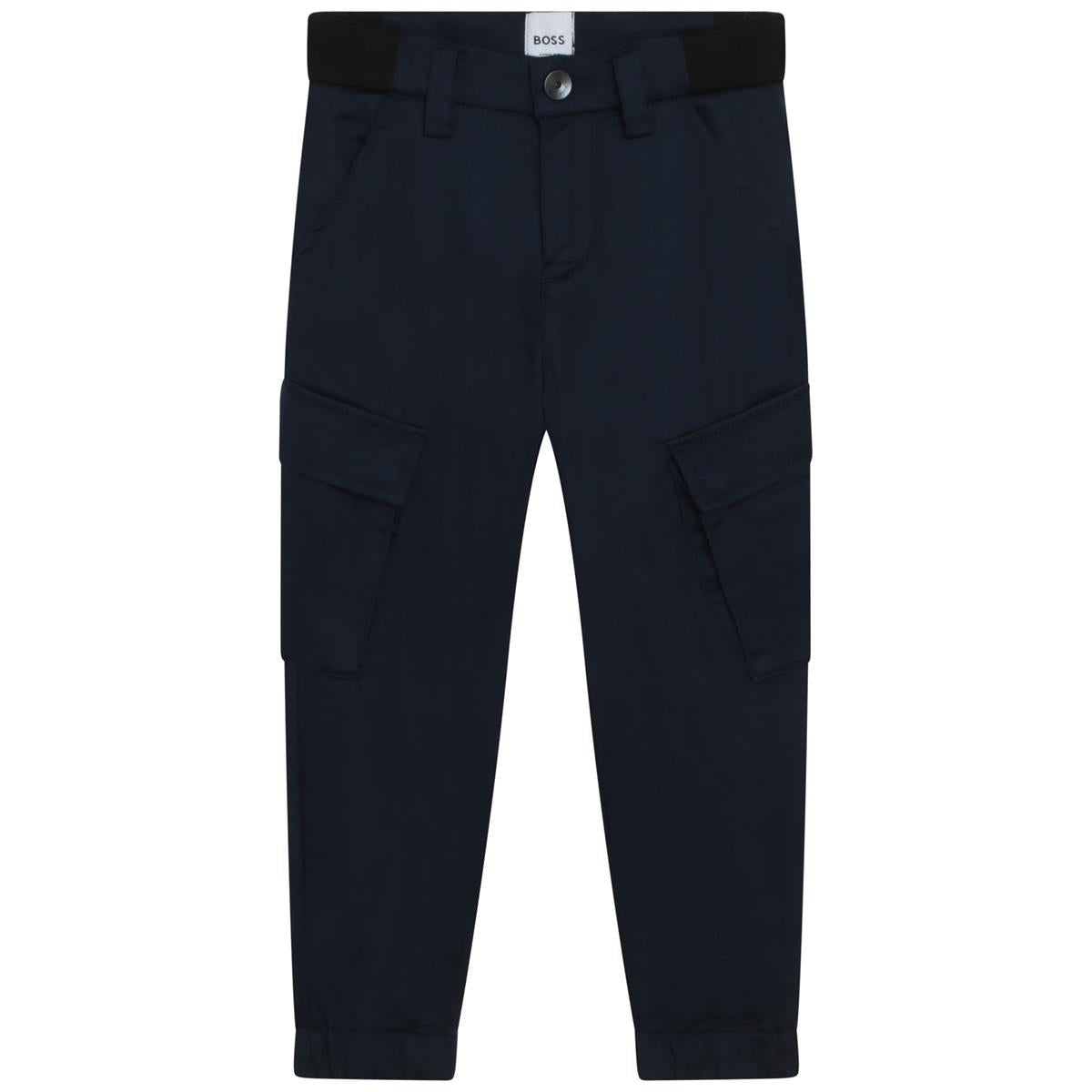 Boys Navy Trousers