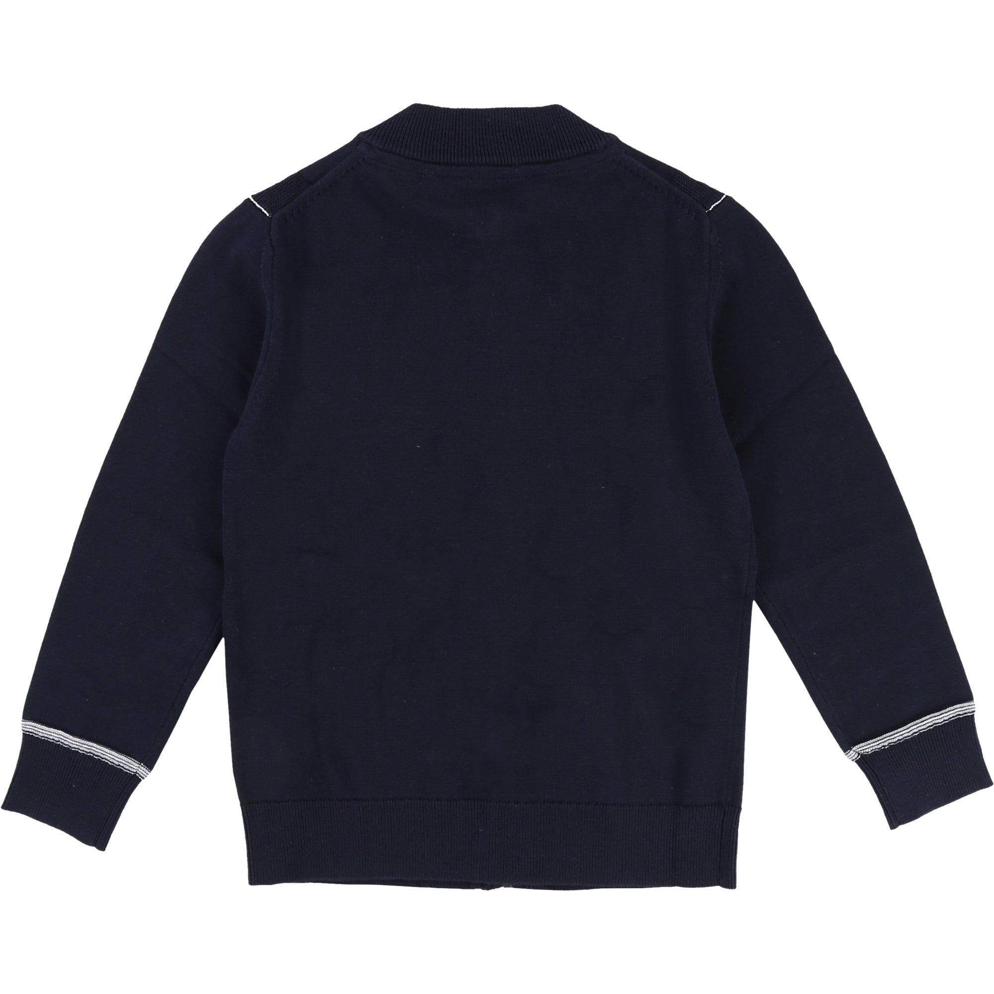 Boys Blue Cargo Cotton Cardigan