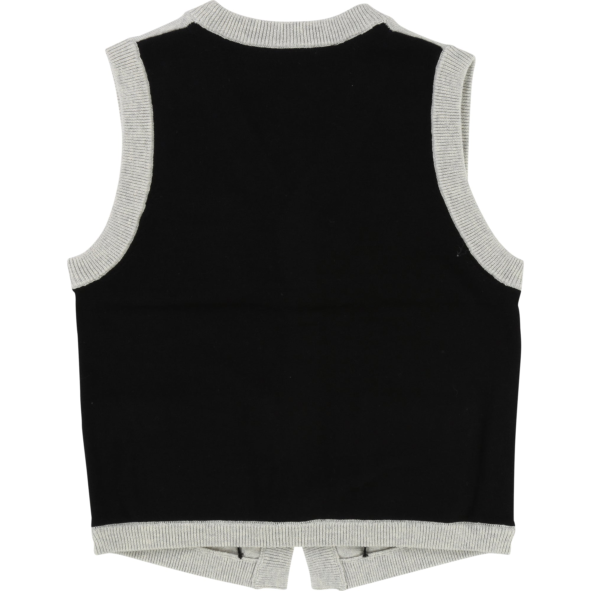 Boys Light Grey China Cotton Gilet