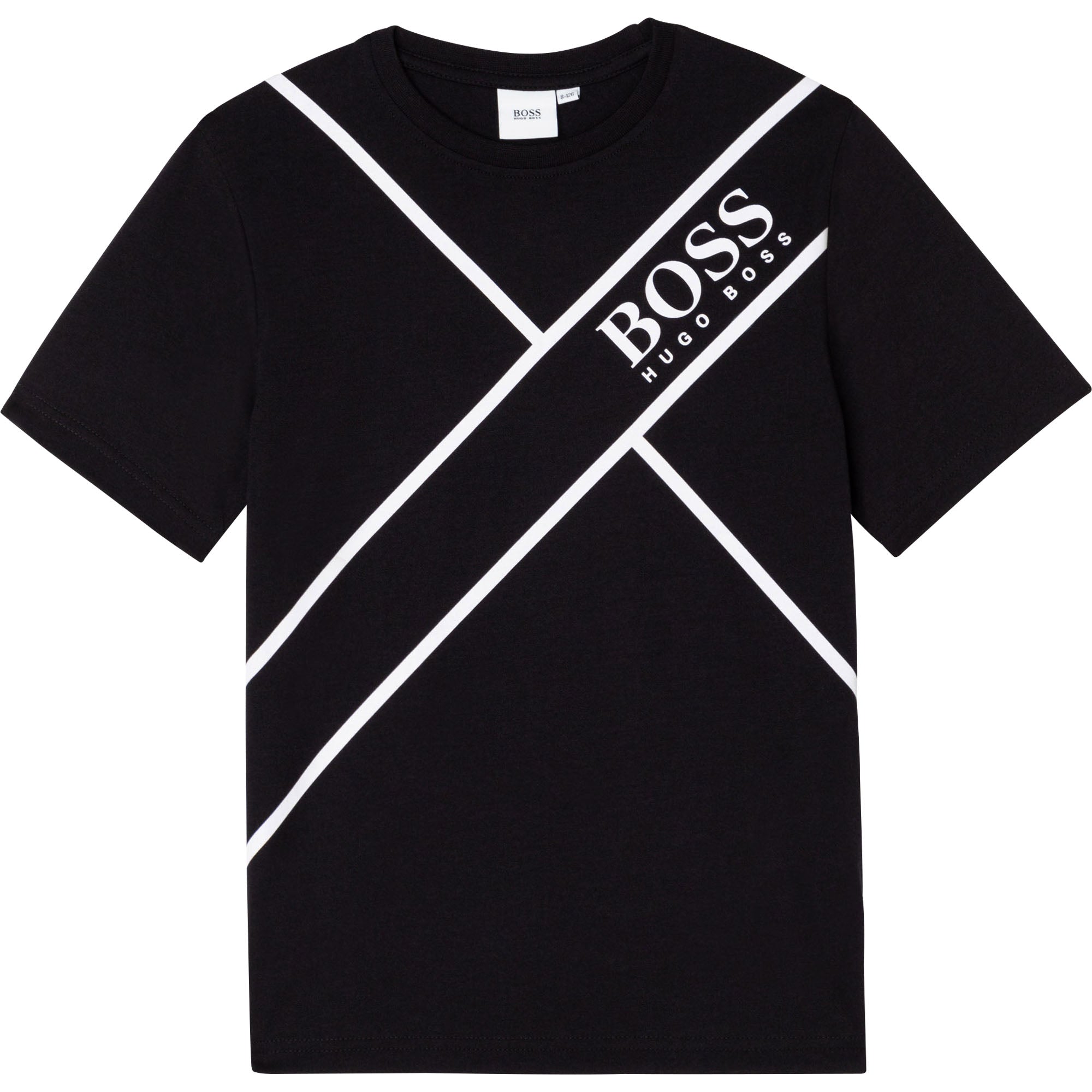 Boys Black Logo T-Shirt