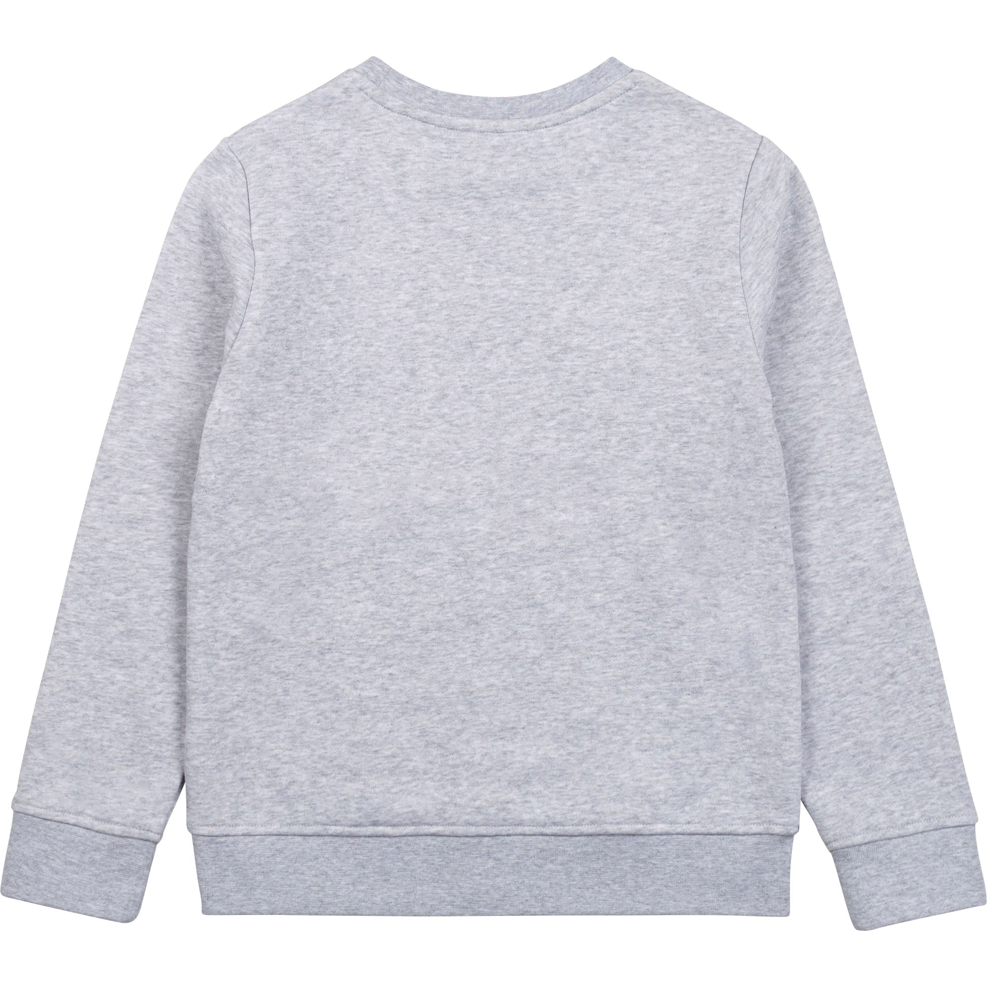 Boys Grey Logo Cotton Sweatshirt