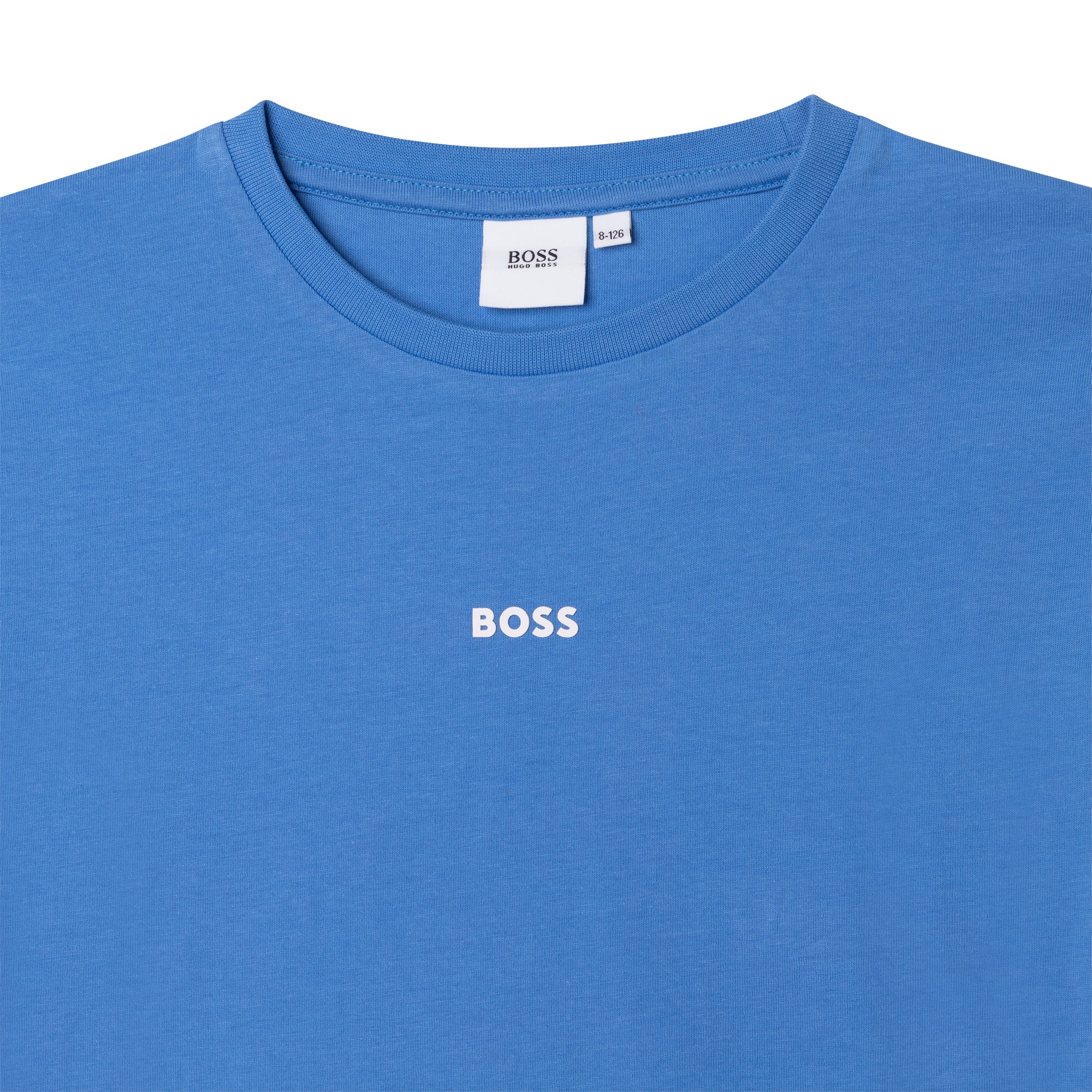 Boys & Girls Blue Cotton T-Shirt