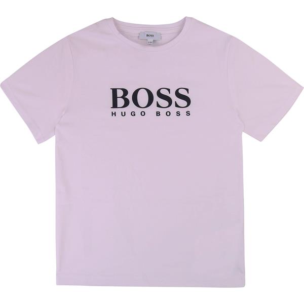 Boys & Girls White Logo T-Shirt