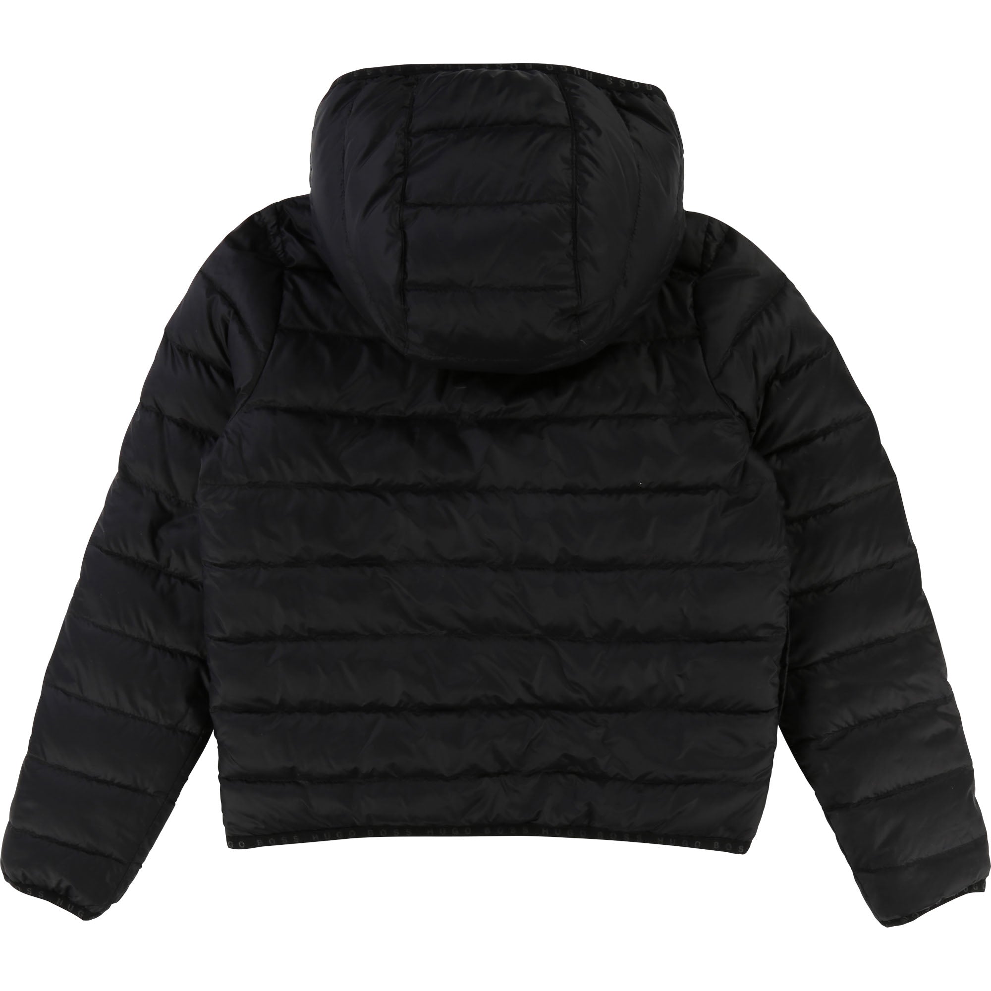 Boys Green & Black Reversibie Coat