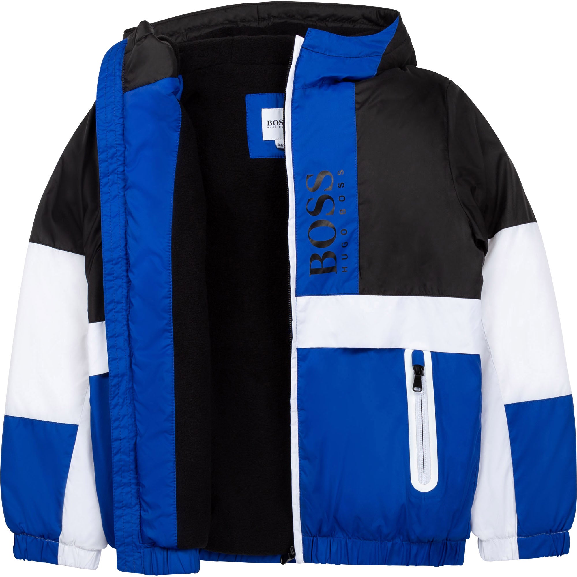 Boys Blue Logo Padded Jacket