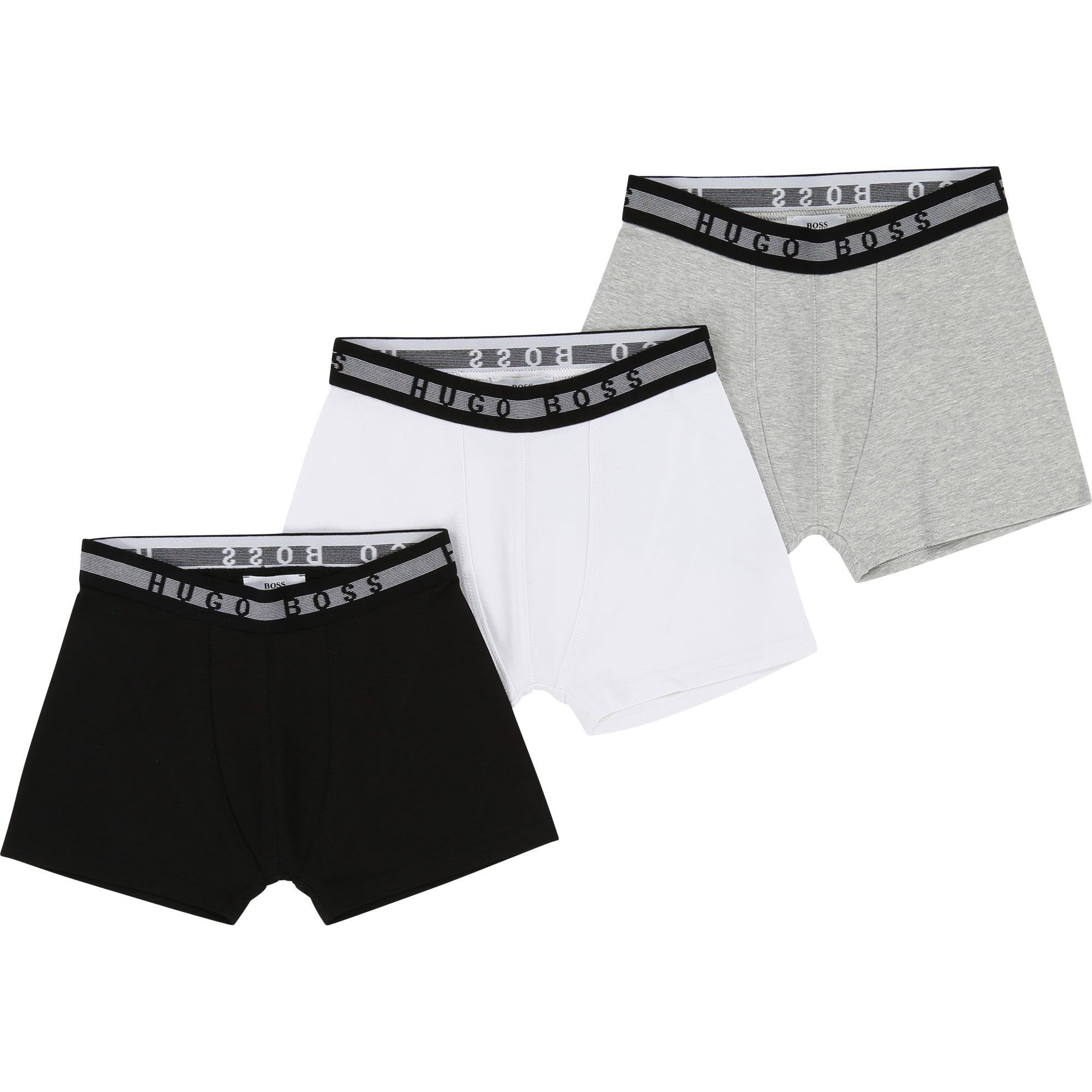 Boys White Cotton Underpants 3 Pairs