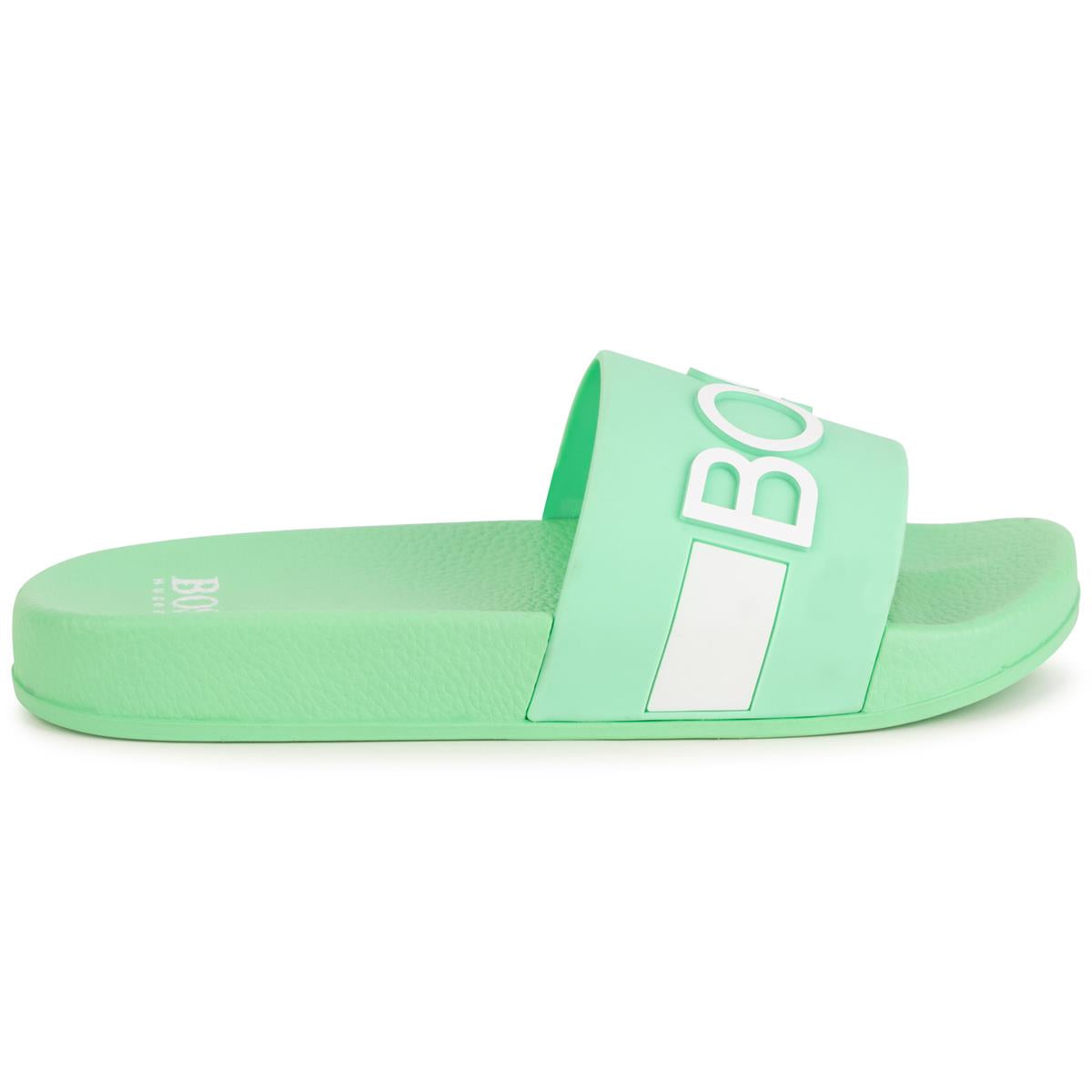 Boys & Girls Green Logo Sliders