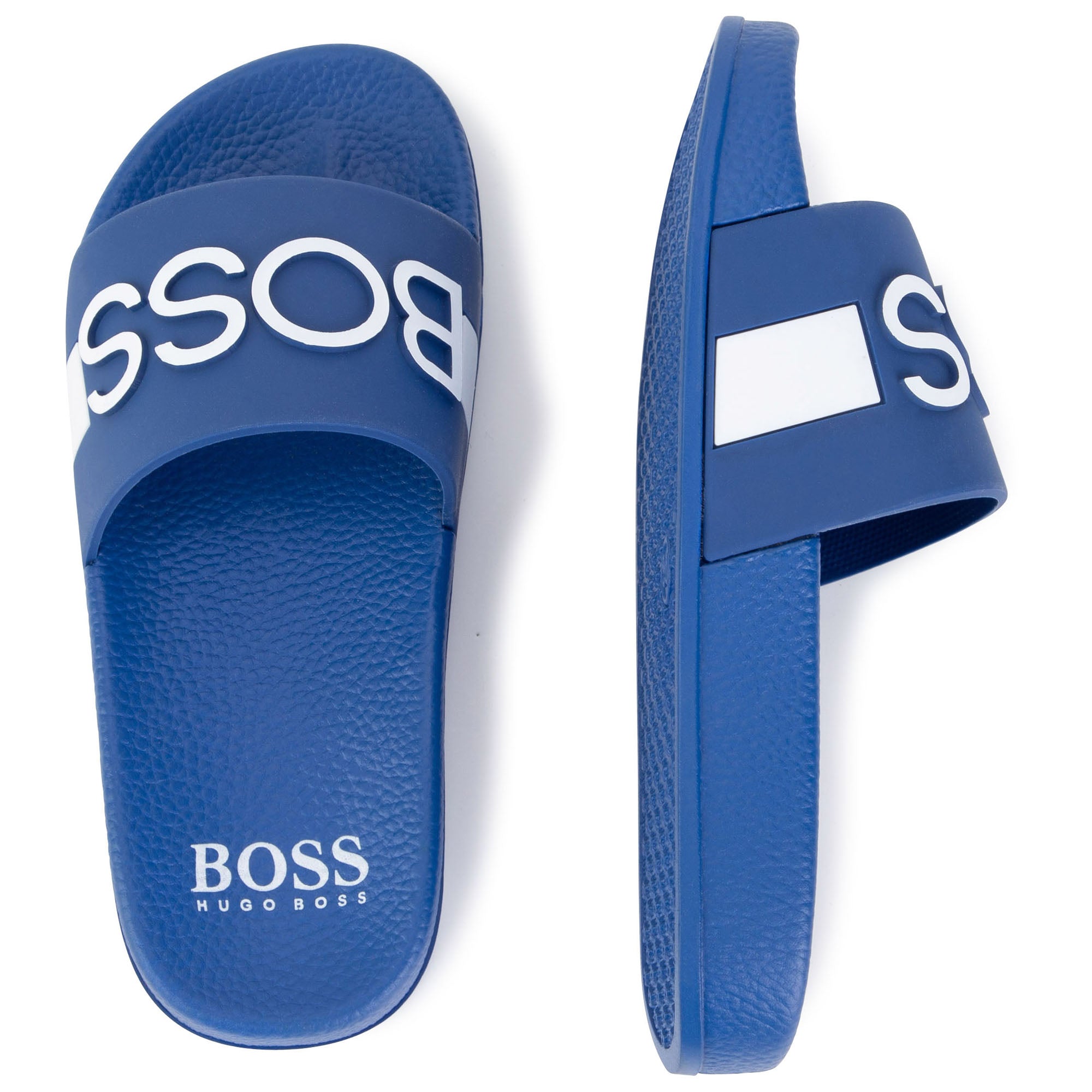 Boys & Girls Blue Logo Sliders