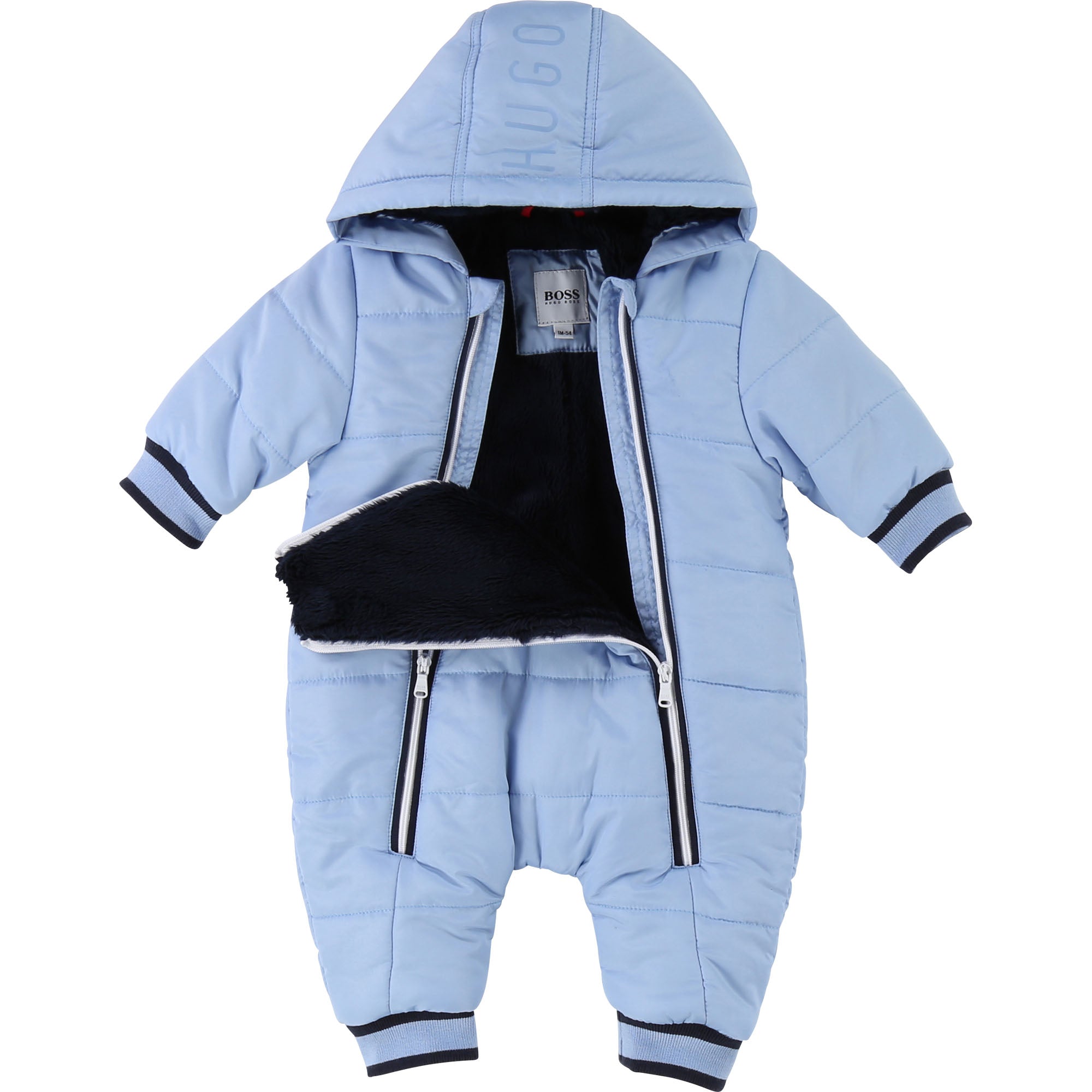 Baby Boys Light Blue Babysuit