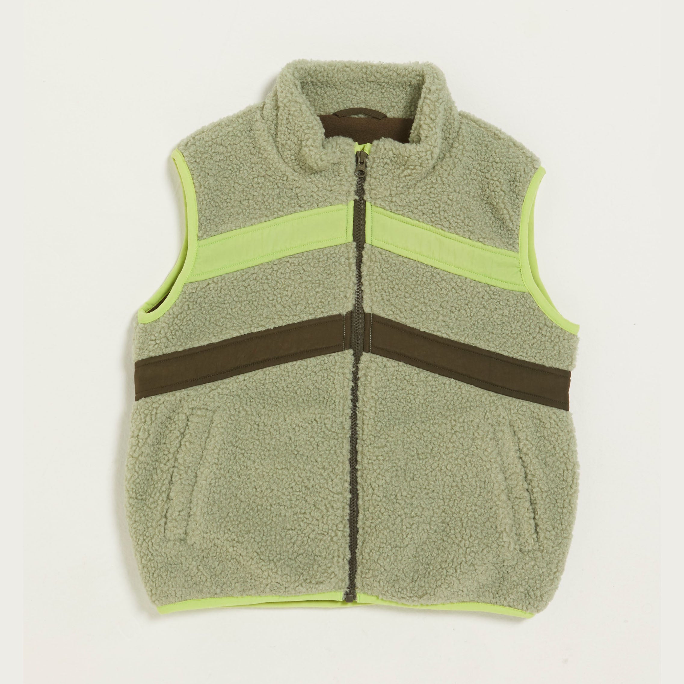 Boys & Girls Green Gilet