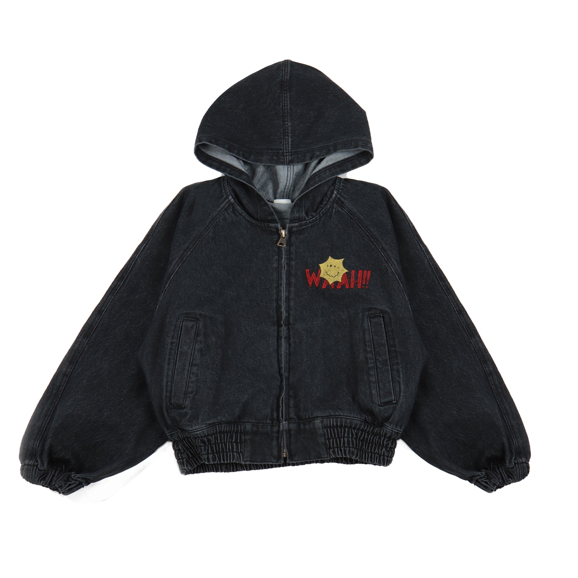 Boys & Girls Dark Grey Denim Jacket