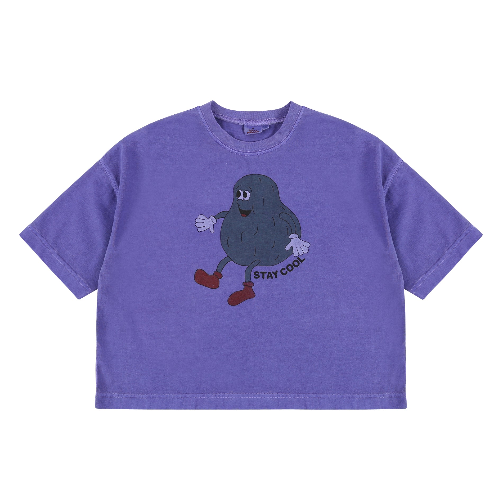 Boys & Girls Purple Cotton T-Shirt