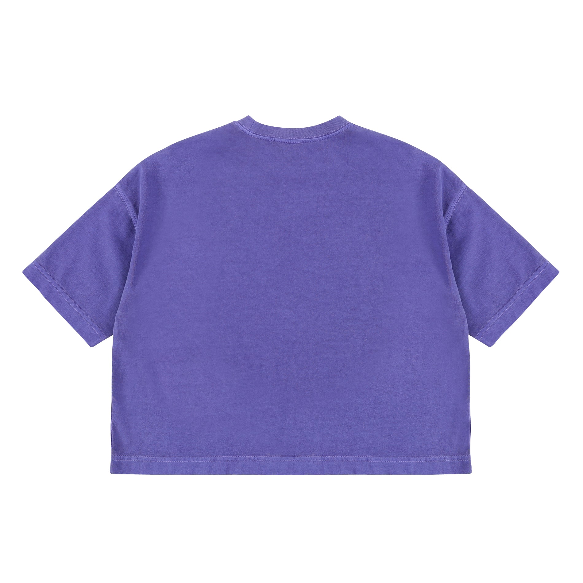 Boys & Girls Purple Cotton T-Shirt