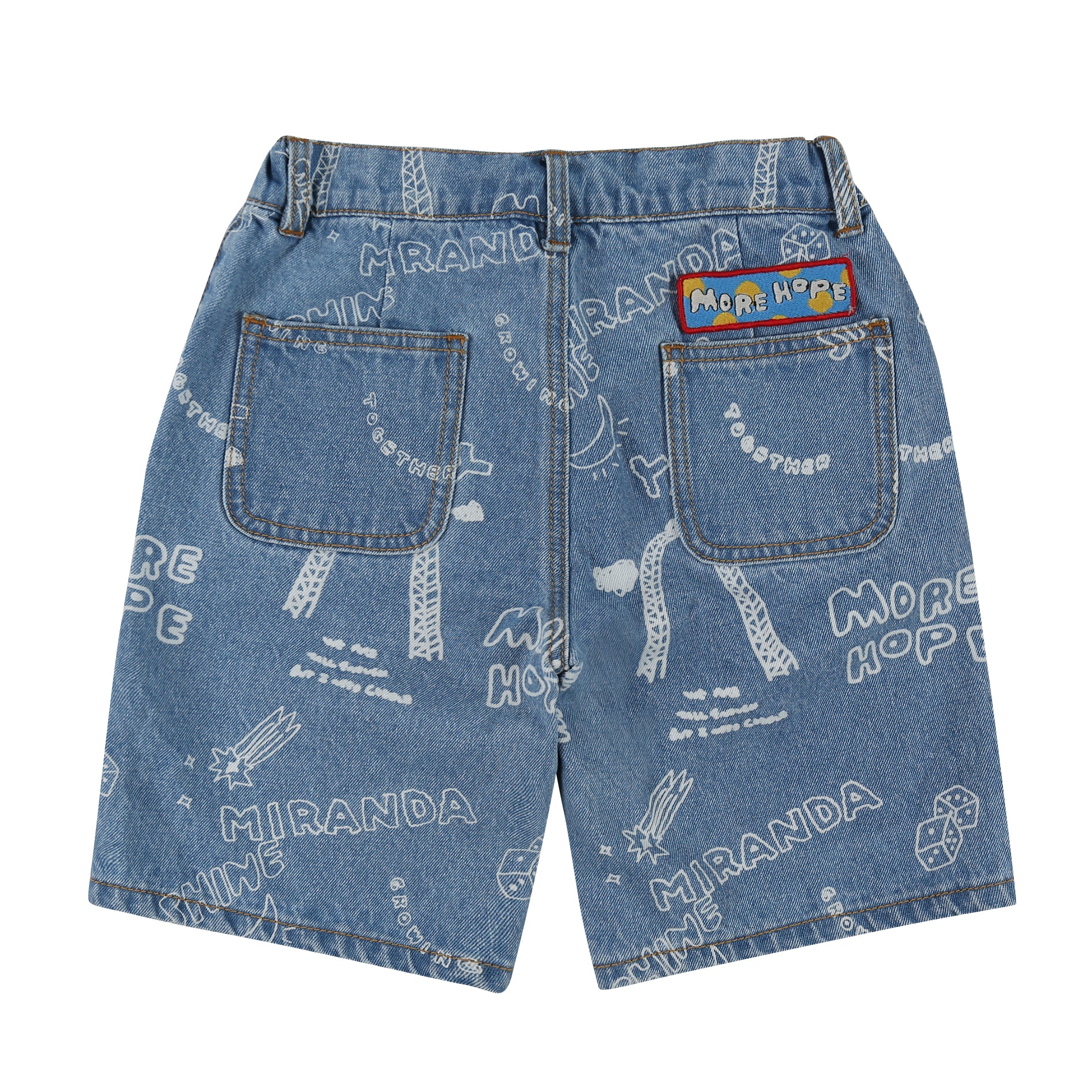 Boys & Girls Blue Denim Shorts