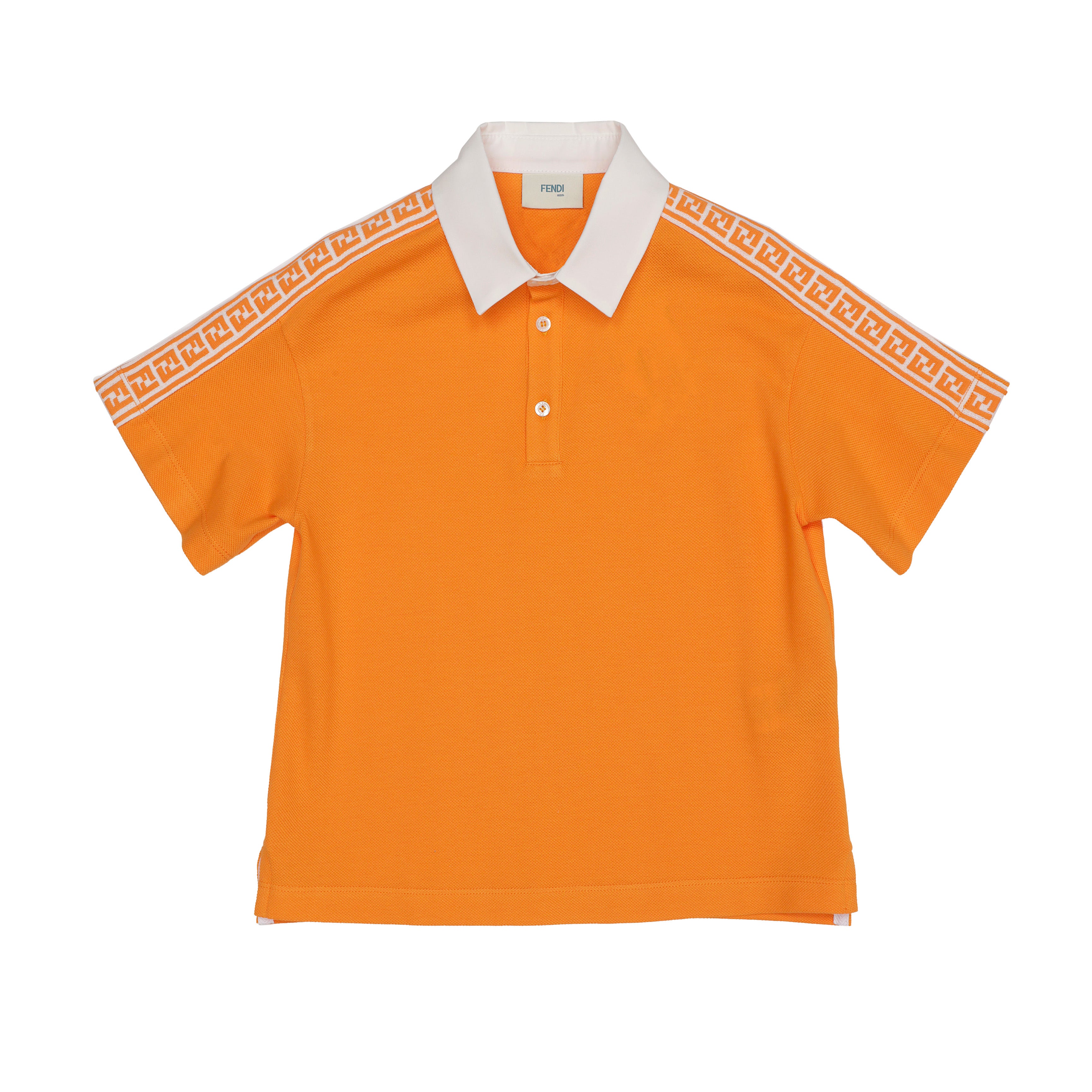 Boys Orange Polo Shirt