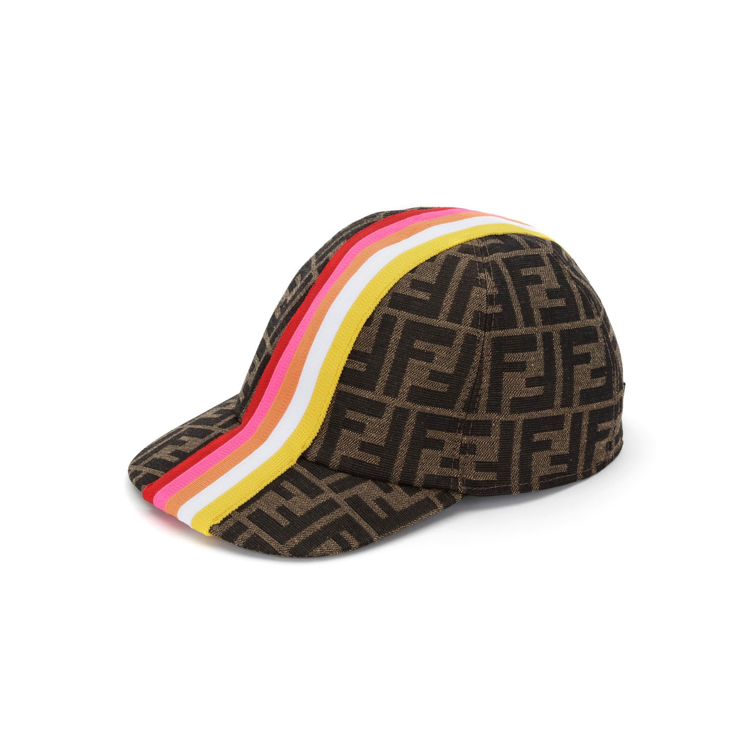 Boys & Girls Rainbow Stripe Logo Cap