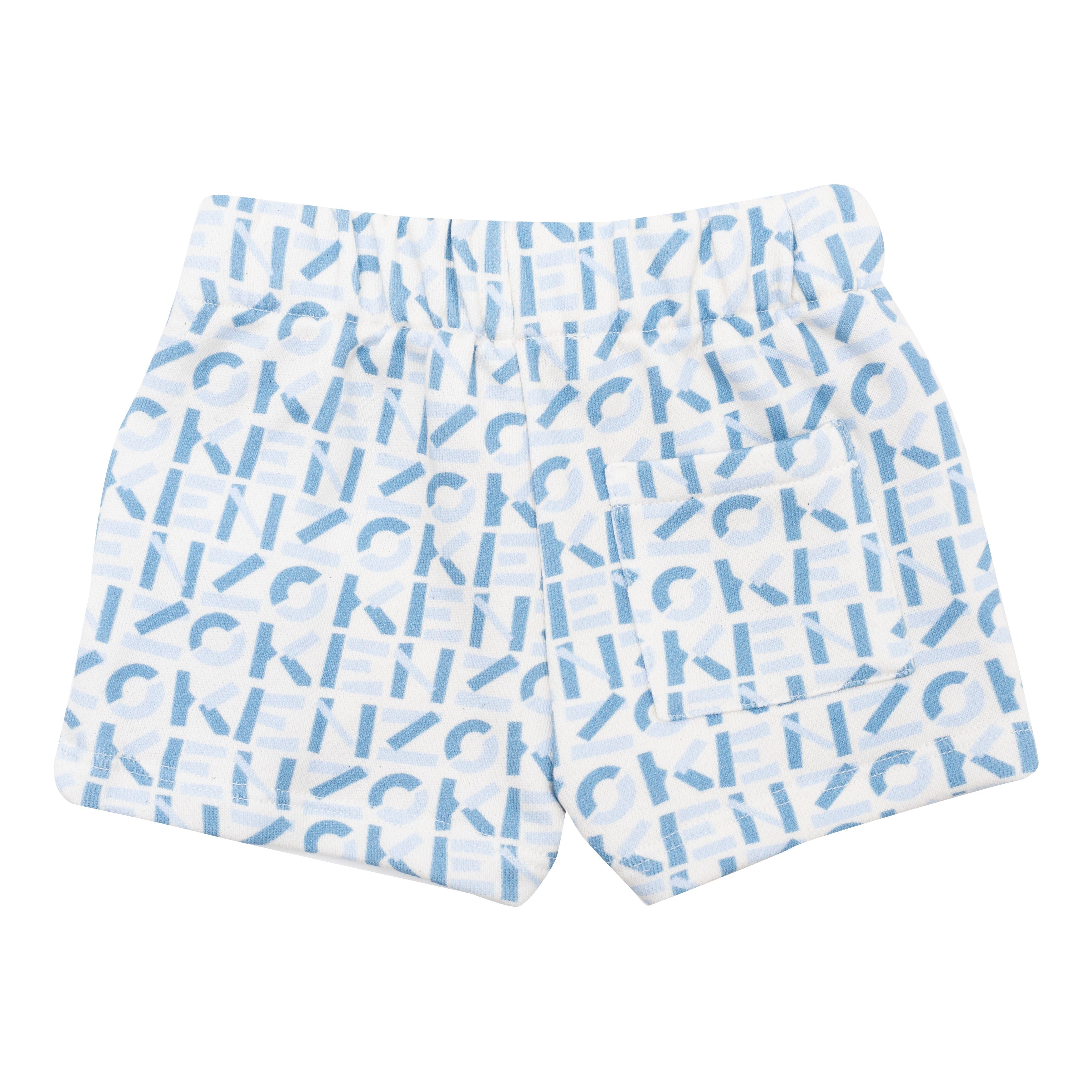 Boys & Girls Blue Cotton Shorts