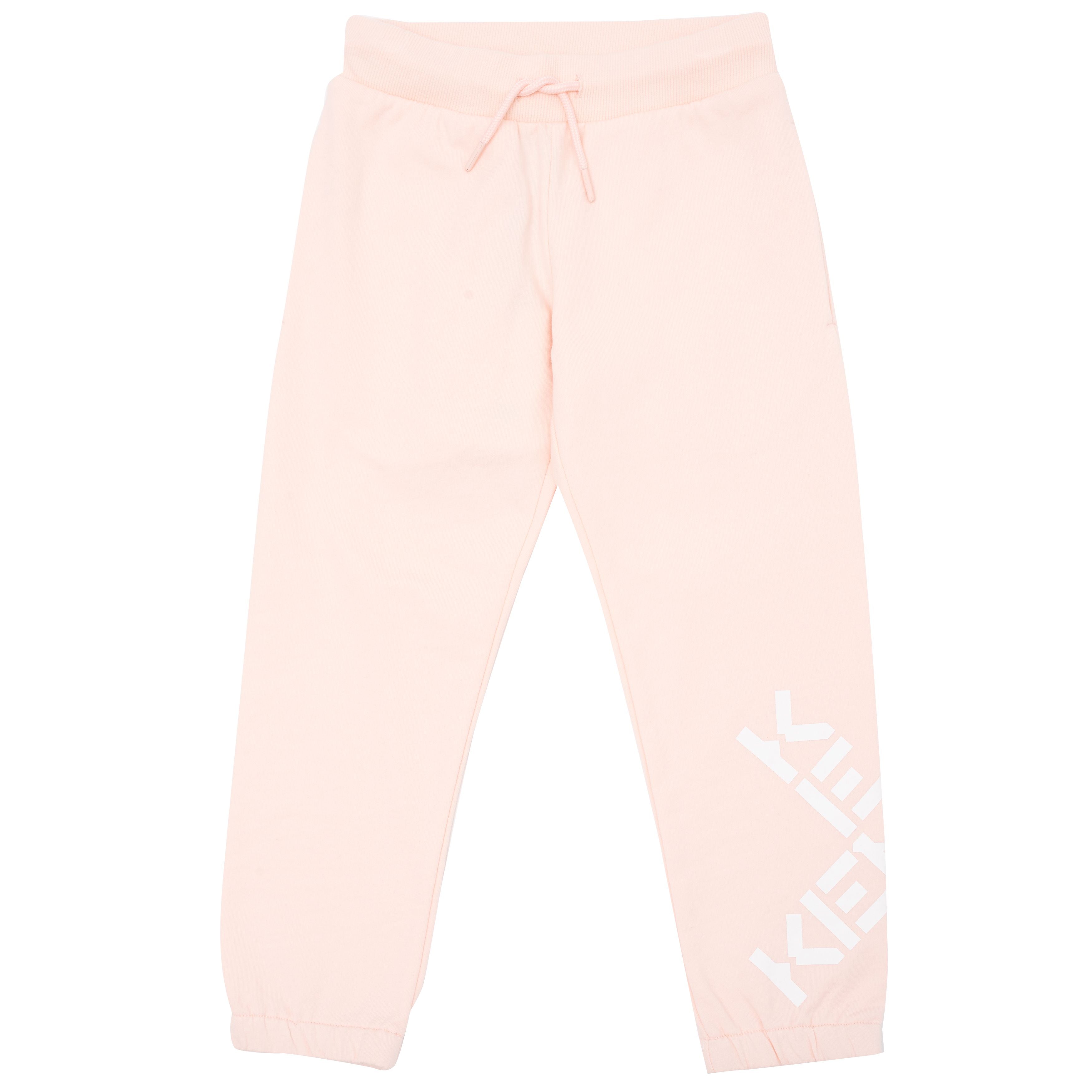 Boys & Girls Pink Cotton Trousers