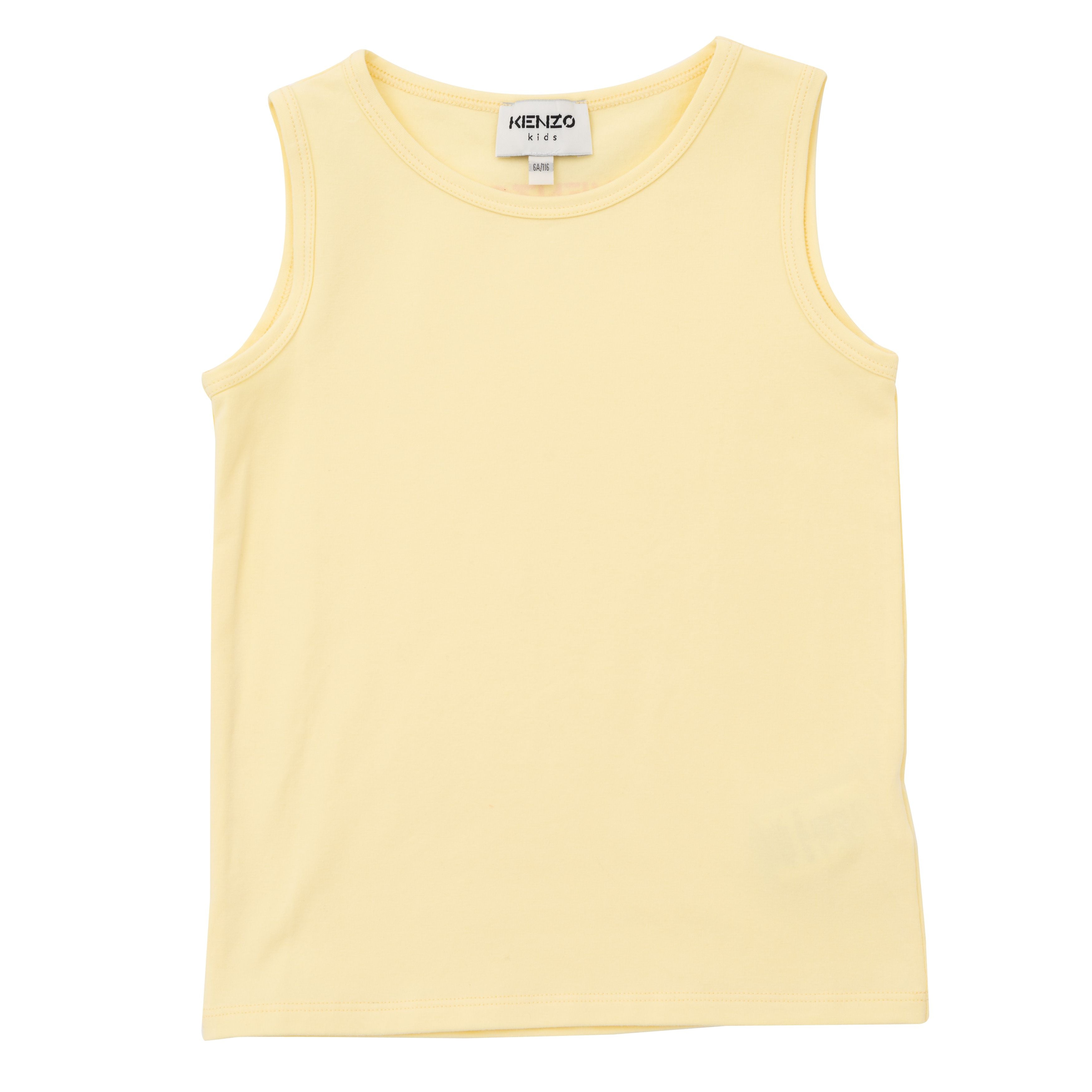 Boys & Girls Yellow Logo Vest Set