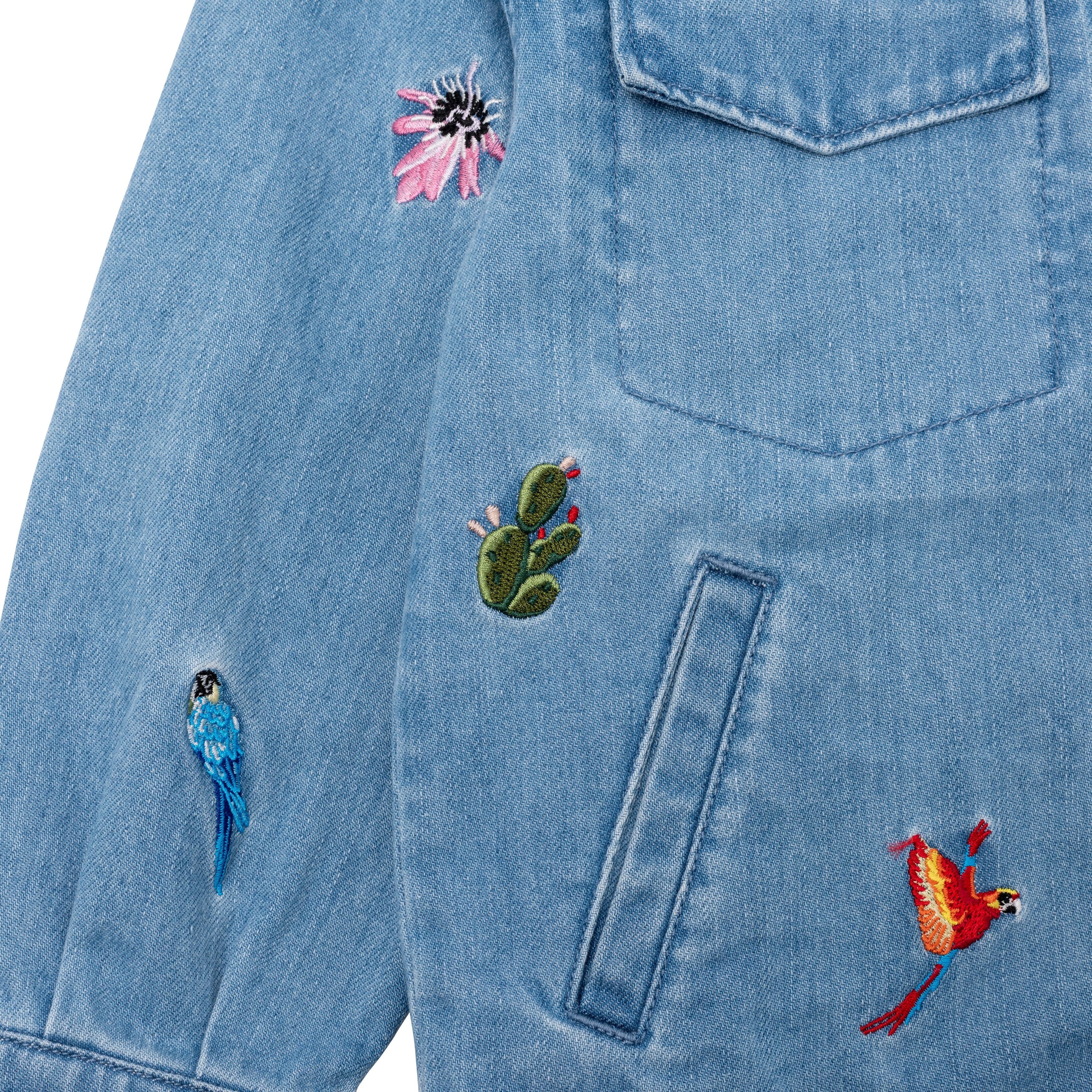 Boys & Girls Blue Denim Jacket