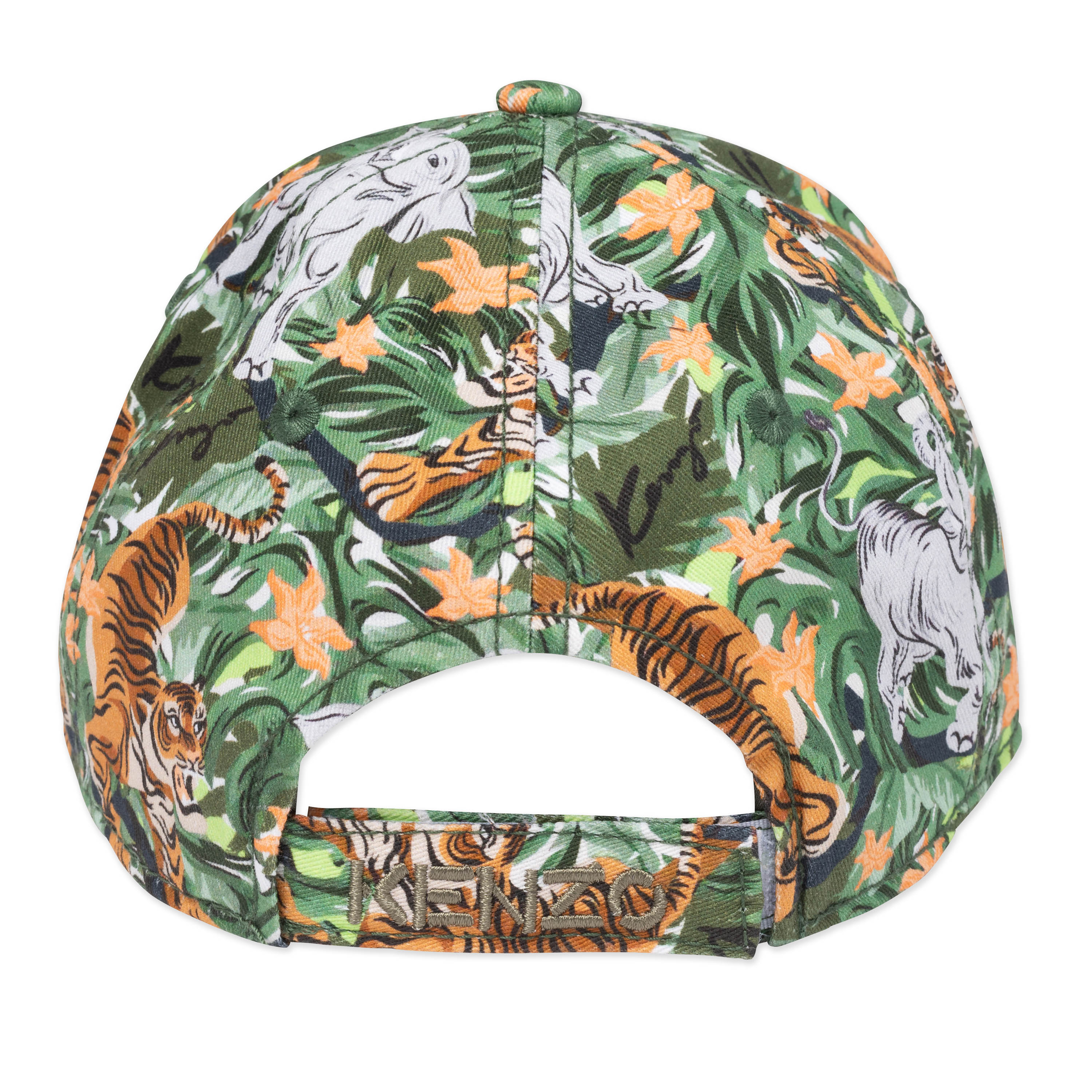 Boys Green Printing Cotton Cap