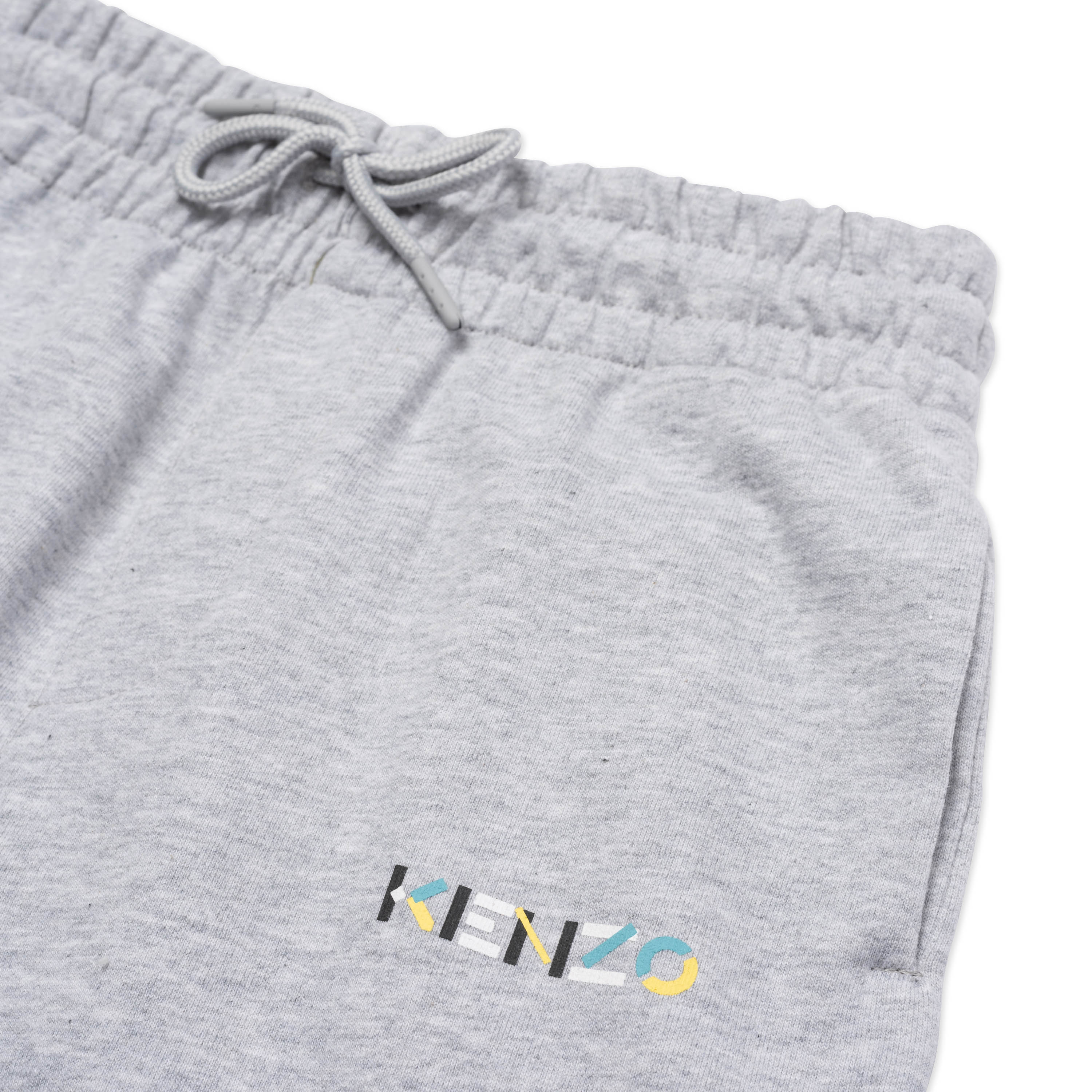 Boys Grey Logo Cotton Shorts