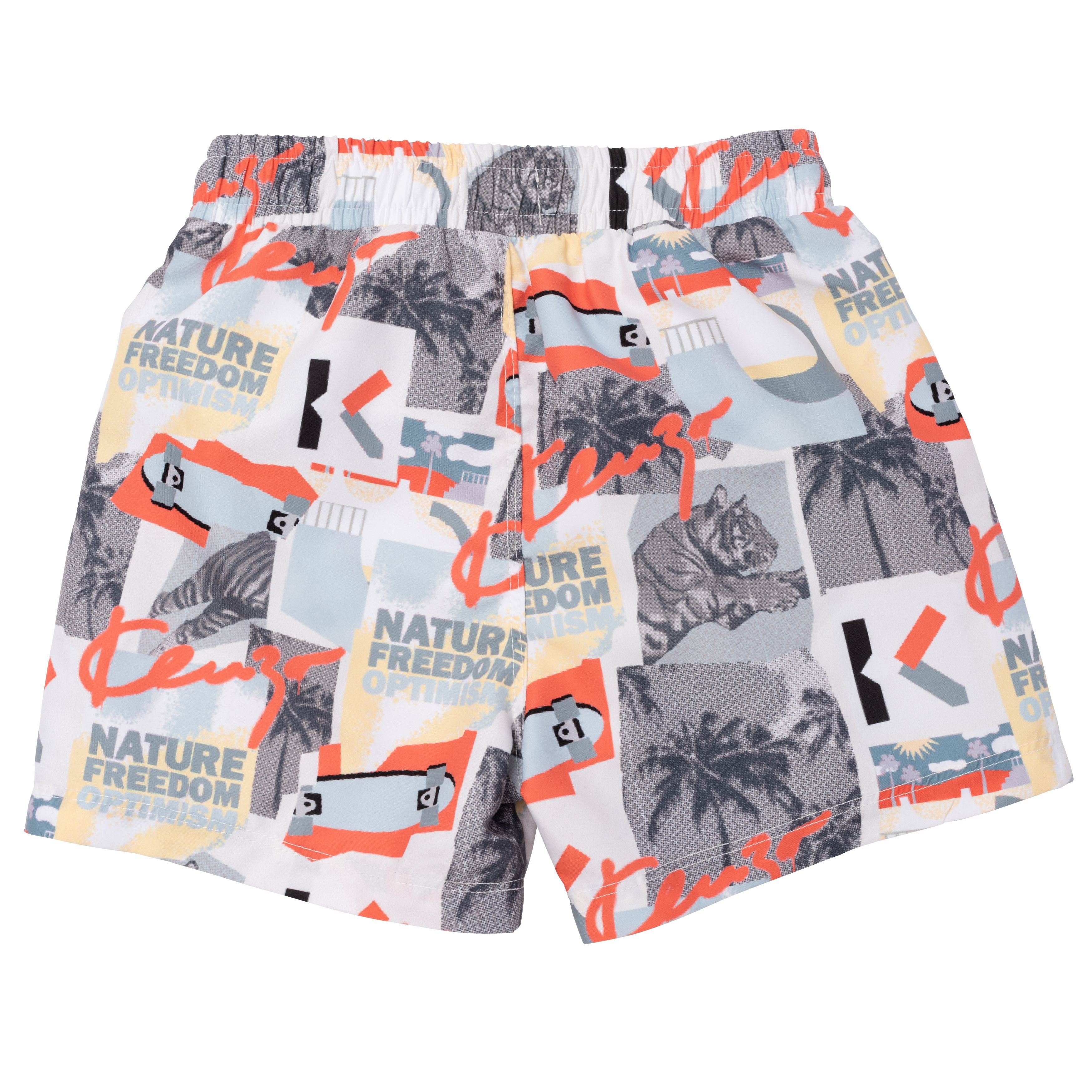 Boys & Girls Grey Swim Shorts