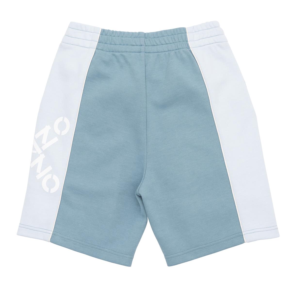 Boys & Girls Green Logo Shorts