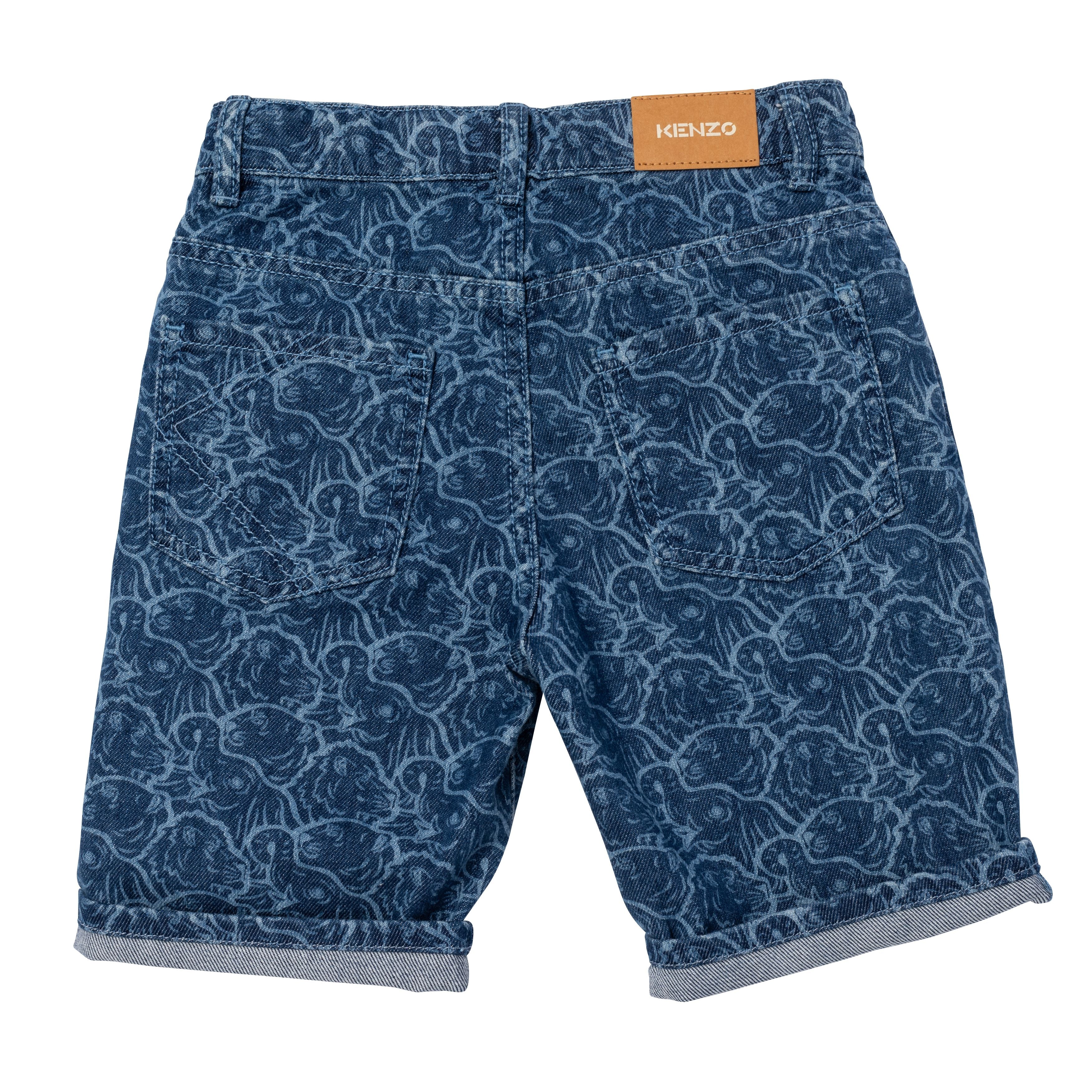 Boys & Girls Blue Cotton Shorts